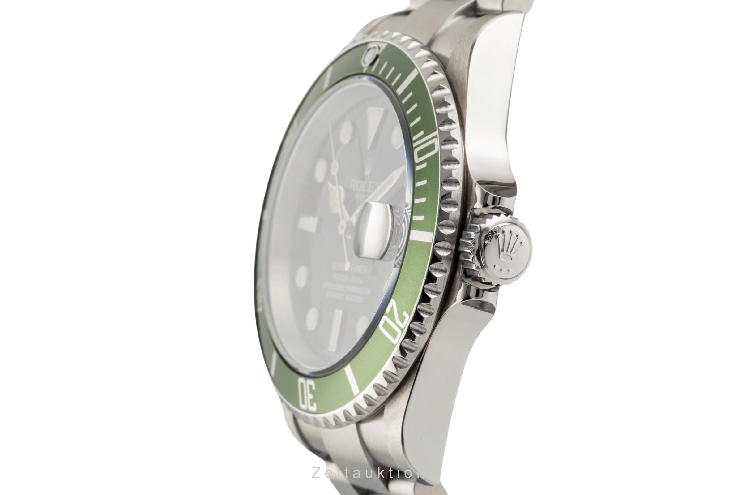 Rolex Submariner Date "Kermit" Herrenuhr Oyster Perpetual Ref. 116610LV D-Serie [2401141]