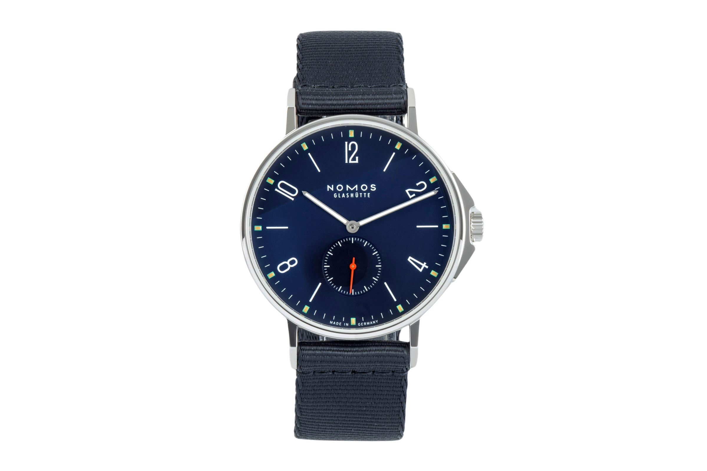 Nomos Glashütte Ahoi Atlantik Edelstahl Automatik Herrenuhr Ref. 557 NP: 3340,-€ [2401144]