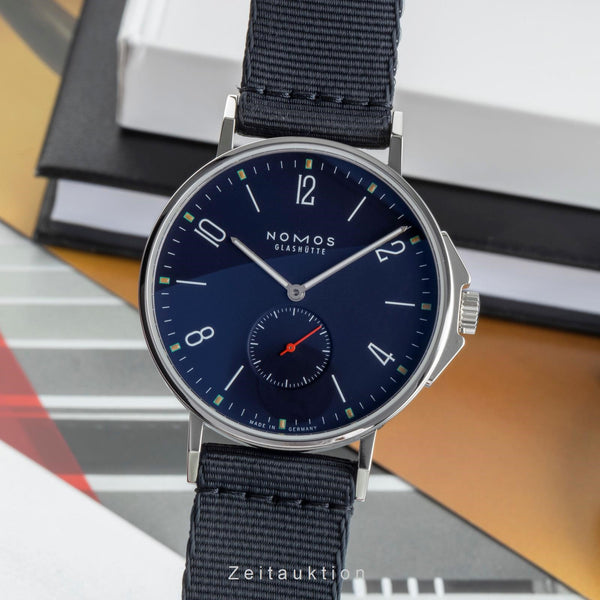 Nomos Glashütte Ahoi Atlantik Edelstahl Automatik Herrenuhr Ref. 557 NP: 3340,-€ [2401144]