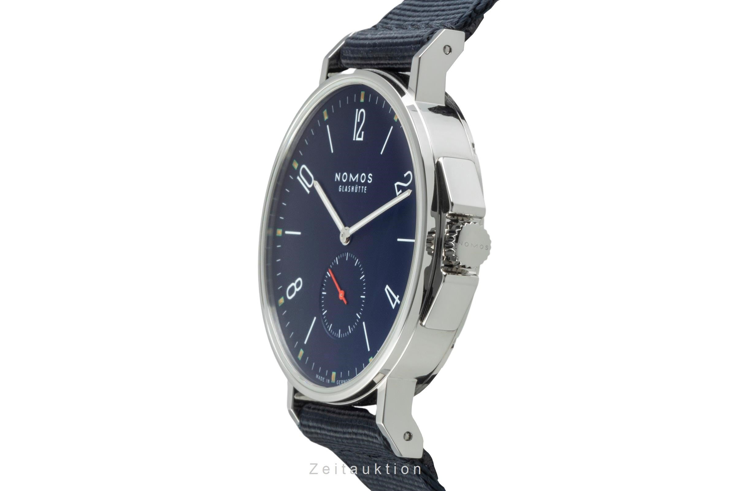 Nomos Glashütte Ahoi Atlantik Edelstahl Automatik Herrenuhr Ref. 557 NP: 3340,-€ [2401144]