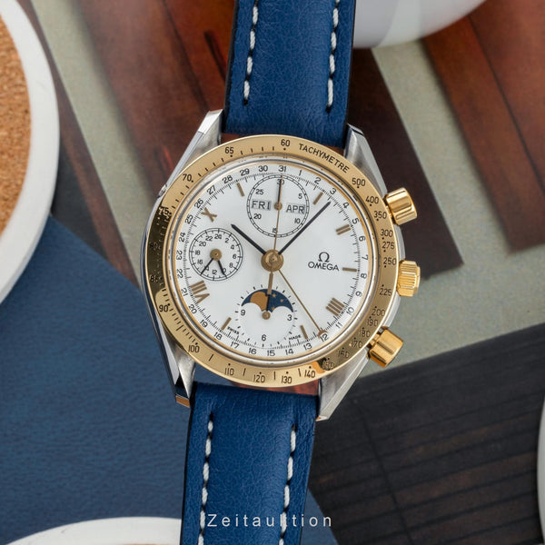 Omega Speedmaster cronografo acciaio / oro automatismo orologio da uomo 3330.20.00  [2401164]