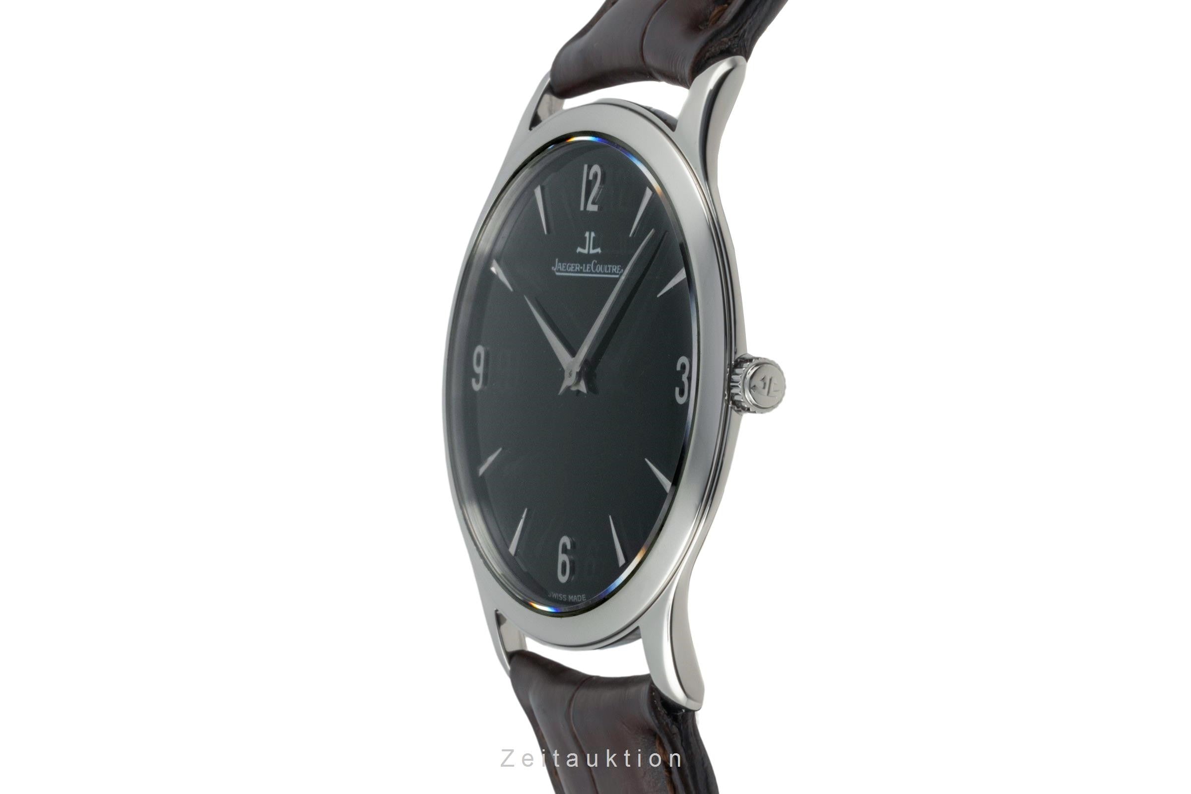 Jaeger LeCoultre Master Ultra Thin steel manual winding men's watch Q1458470, 145.8.79.S  [2401197]