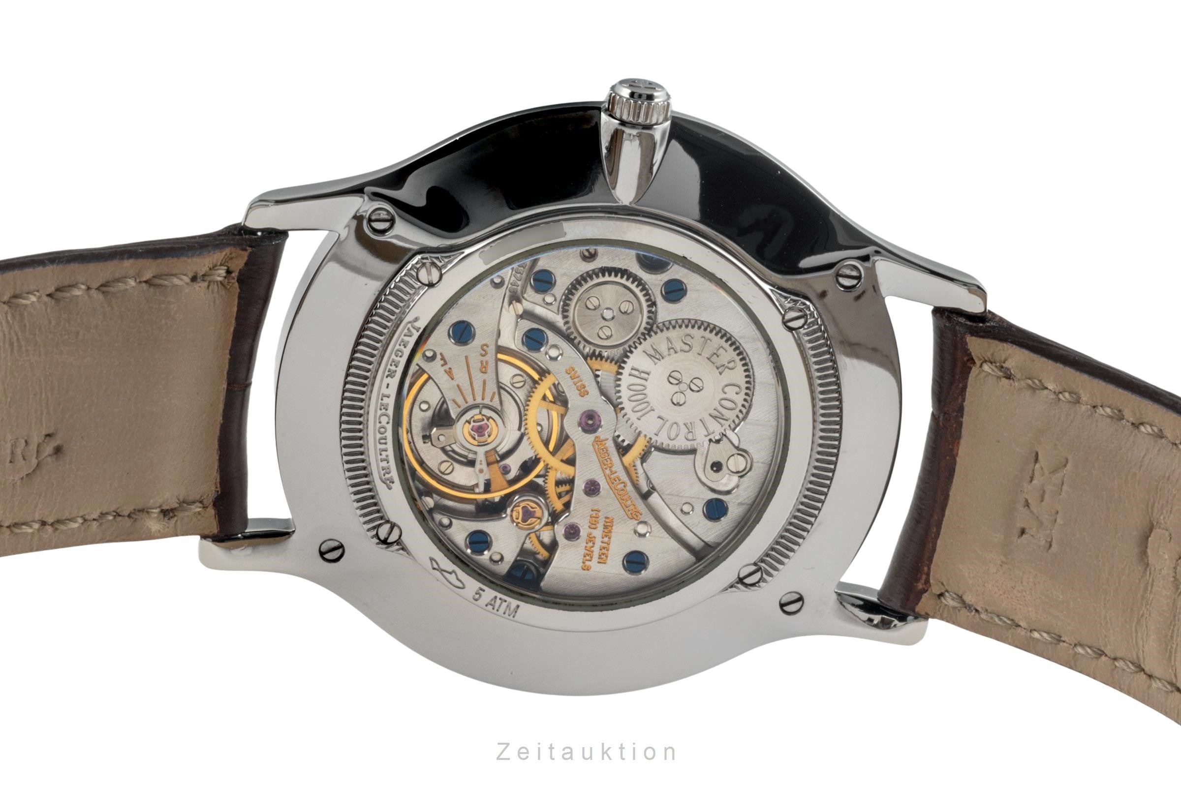 Jaeger LeCoultre Master Ultra Thin steel manual winding men's watch Q1458470, 145.8.79.S  [2401197]