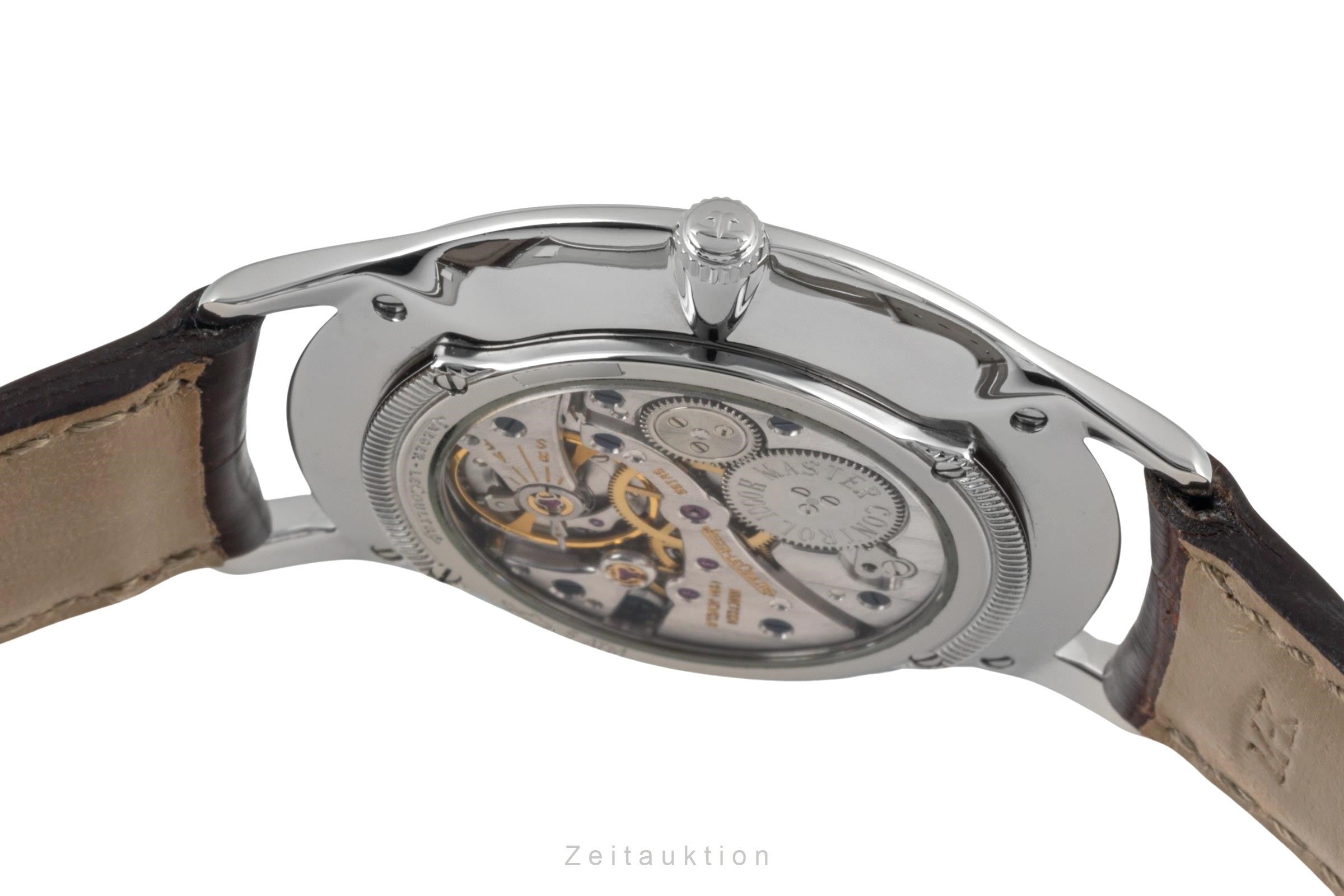 Jaeger LeCoultre Master Ultra Thin steel manual winding men's watch Q1458470, 145.8.79.S  [2401197]