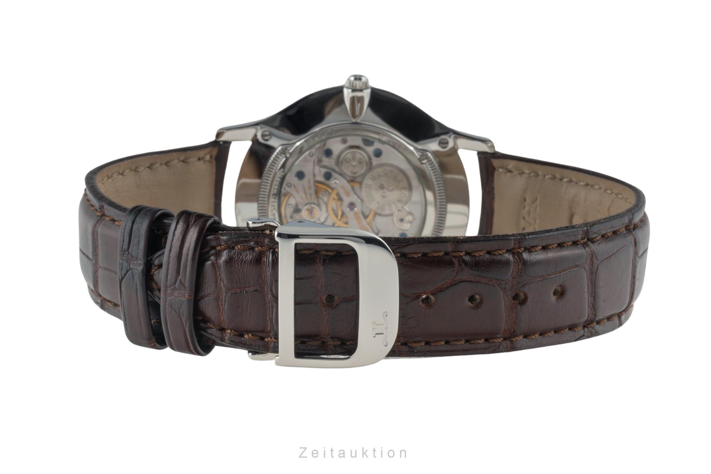 Jaeger LeCoultre Master Ultra Thin steel manual winding men's watch Q1458470, 145.8.79.S  [2401197]