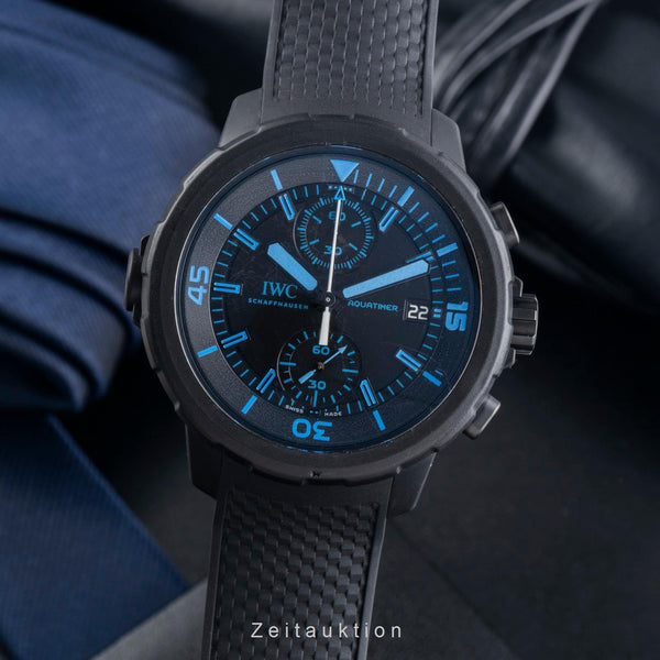 IWC Aquatimer cronografo acciaio automatismo orologio da uomo IW379504 LP: 10700EUR  [2401206]