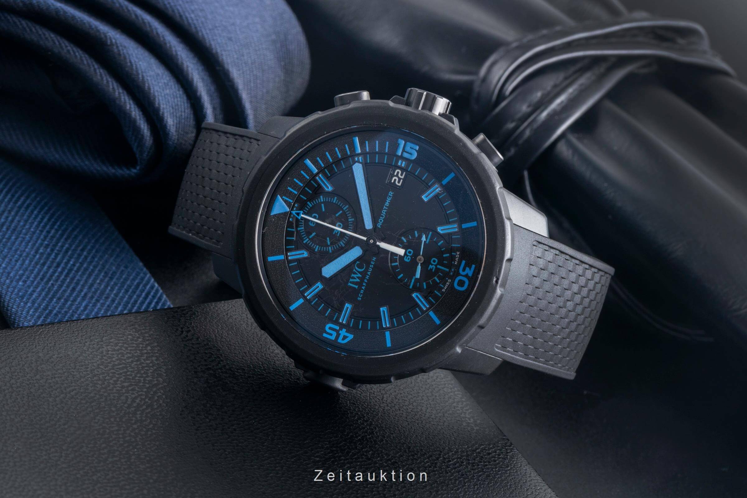 IWC Aquatimer cronografo acciaio automatismo orologio da uomo IW379504 LP: 10700EUR  [2401206]