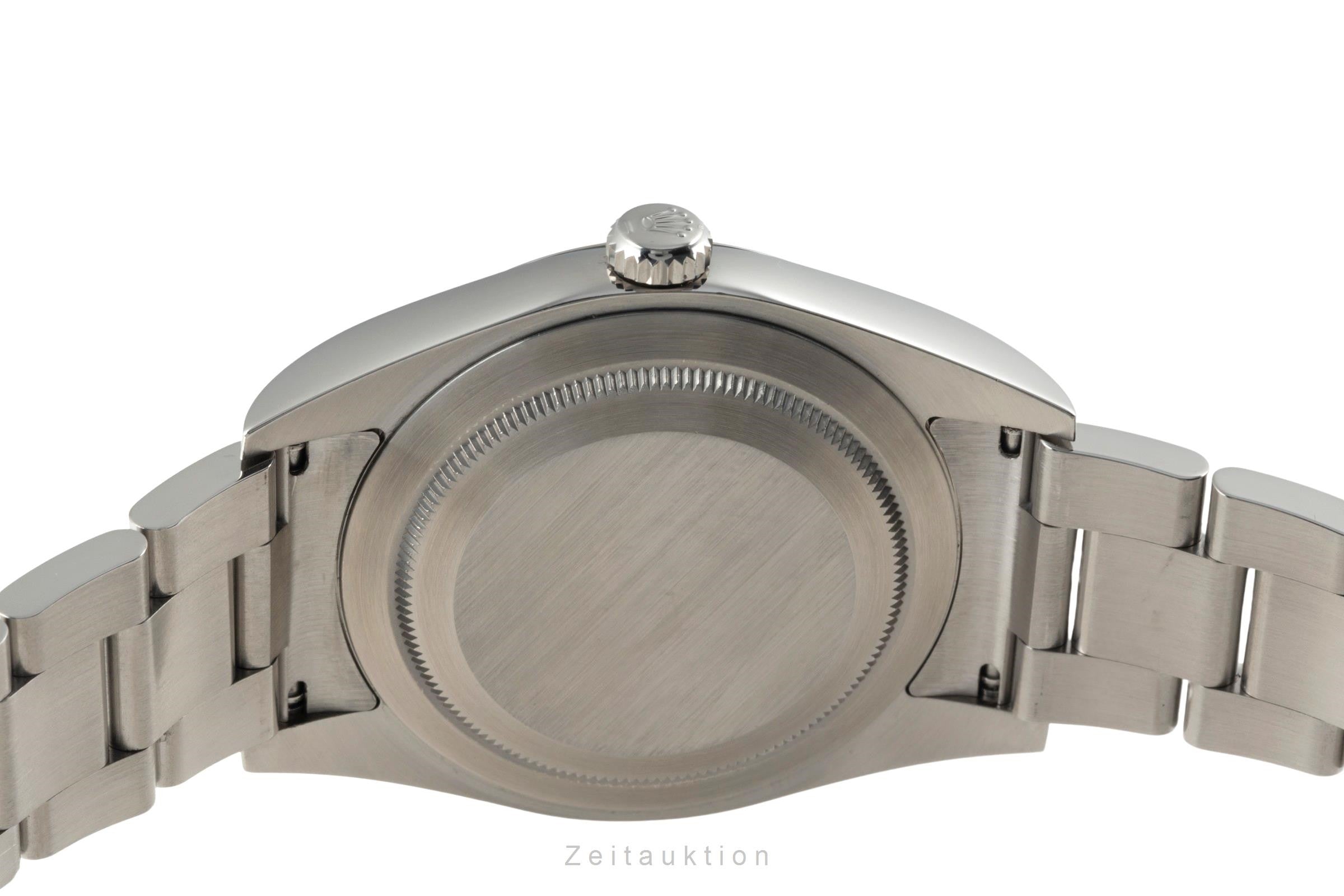 Rolex Oyster Perpetual 39 Dark Rhodium Automatik Edelstahl Herrenuhr Ref. 114300 [2401234]