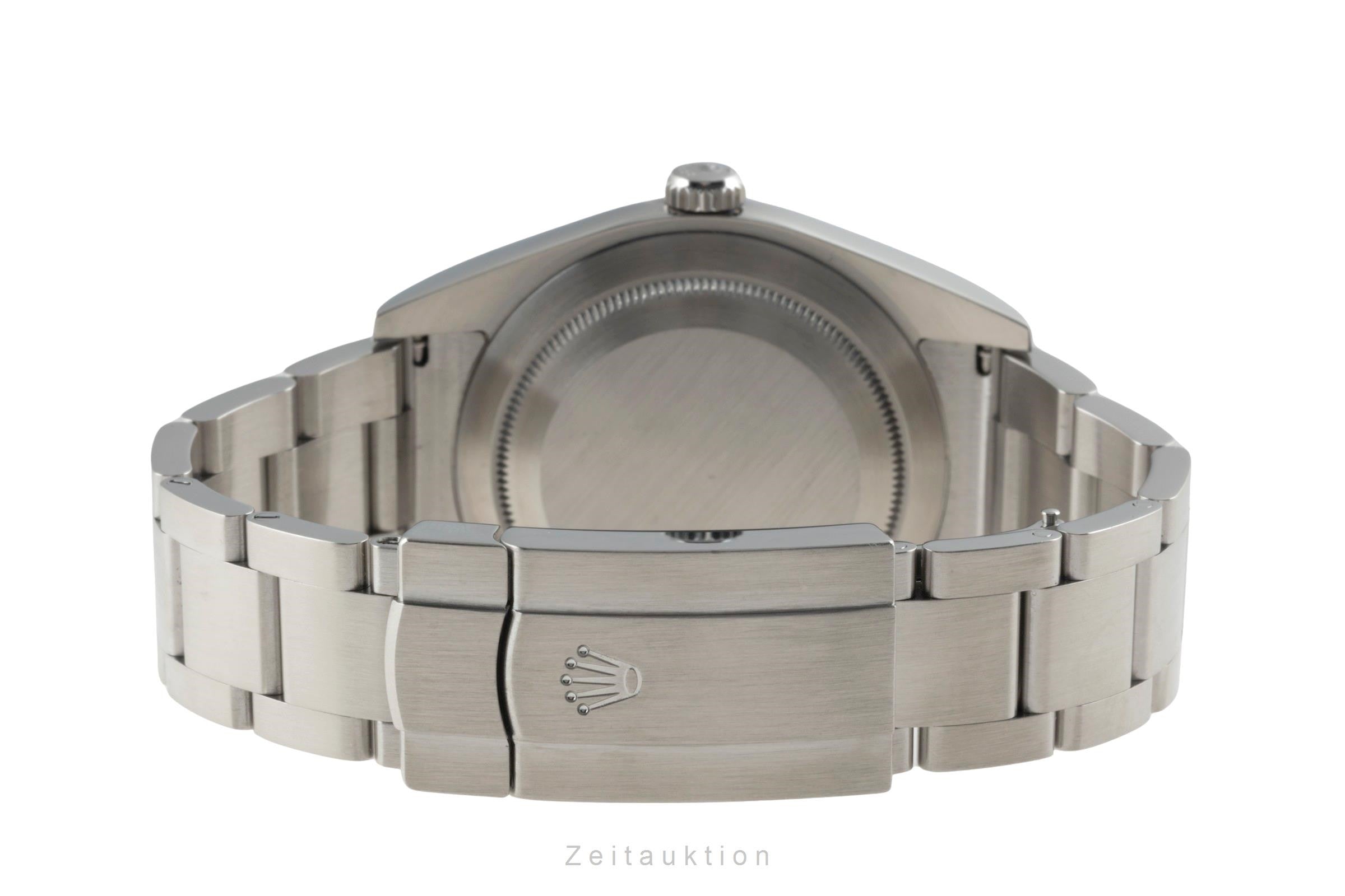 Rolex Oyster Perpetual 39 Dark Rhodium Automatik Edelstahl Herrenuhr Ref. 114300 [2401234]