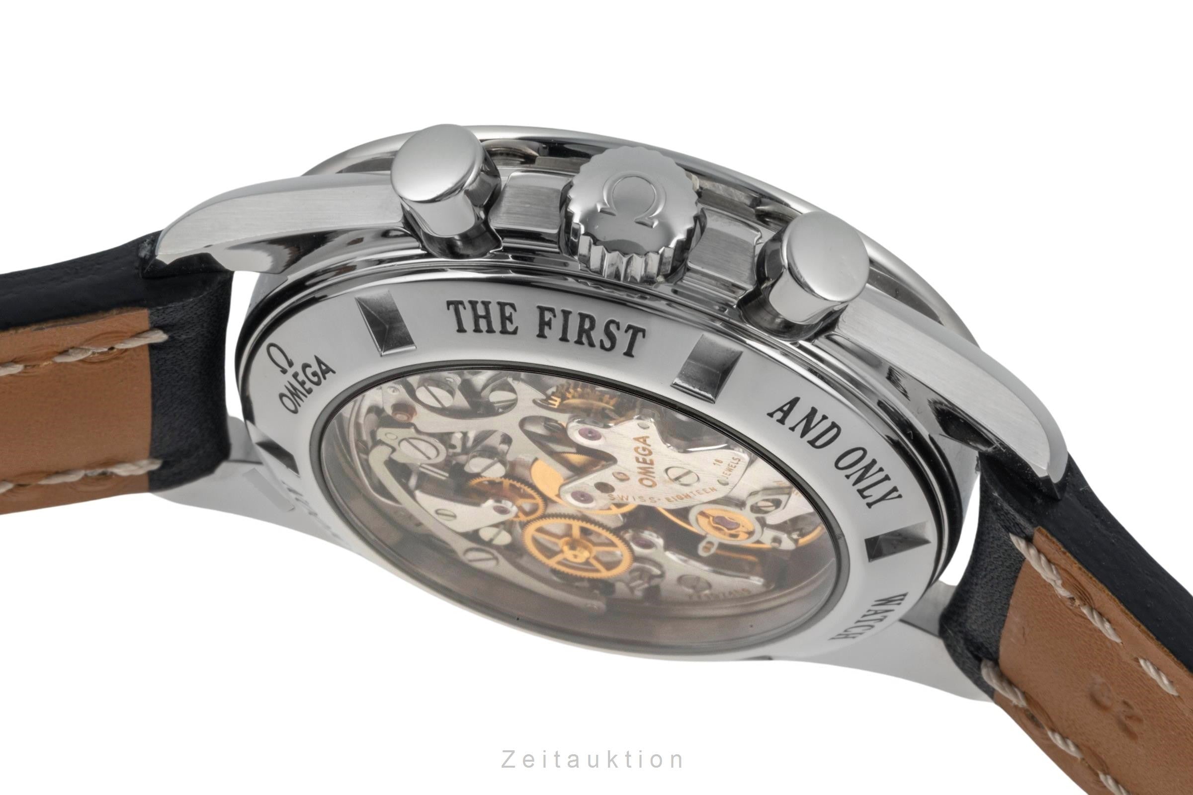 Omega Speedmaster Moonwatch chronograph steel manual winding men's watch 3573.50.00  [2401236]