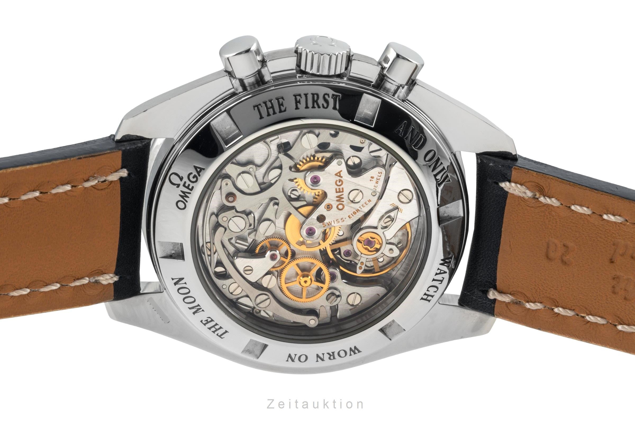 Omega Speedmaster Moonwatch chronograph steel manual winding men's watch 3573.50.00  [2401236]