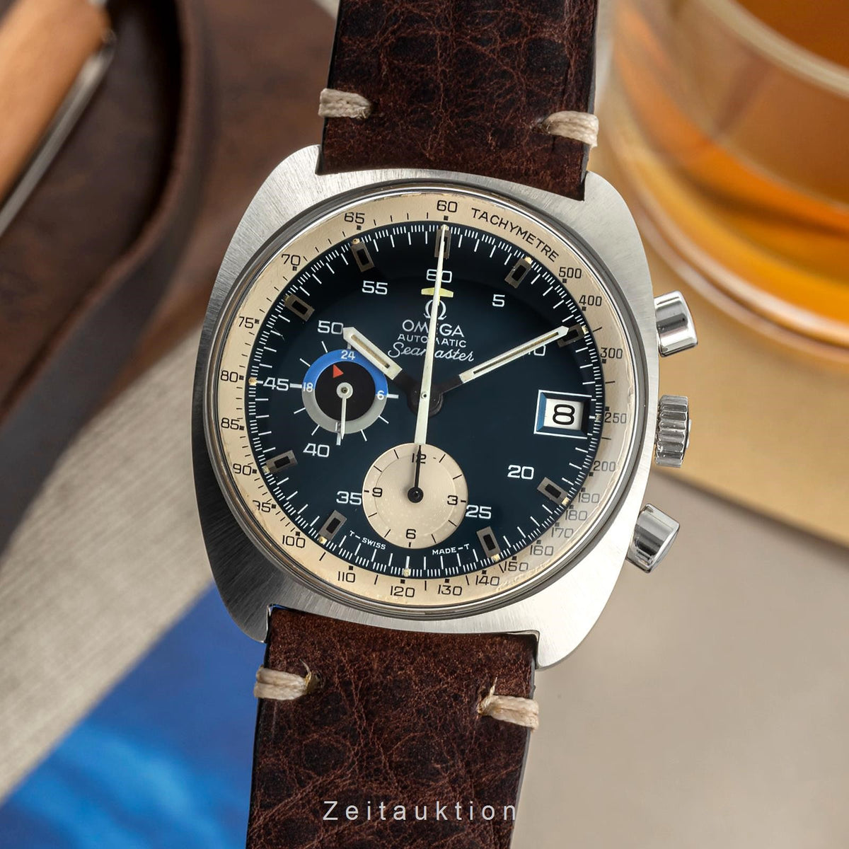 Omega Seamaster chronograph steel automatic 1040 ST