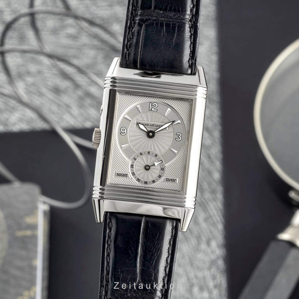 Jaeger LeCoultre Reverso 18 ct white gold manual winding men's watch Q2723440 270.3.54 LP: 26800EUR  [2401374]