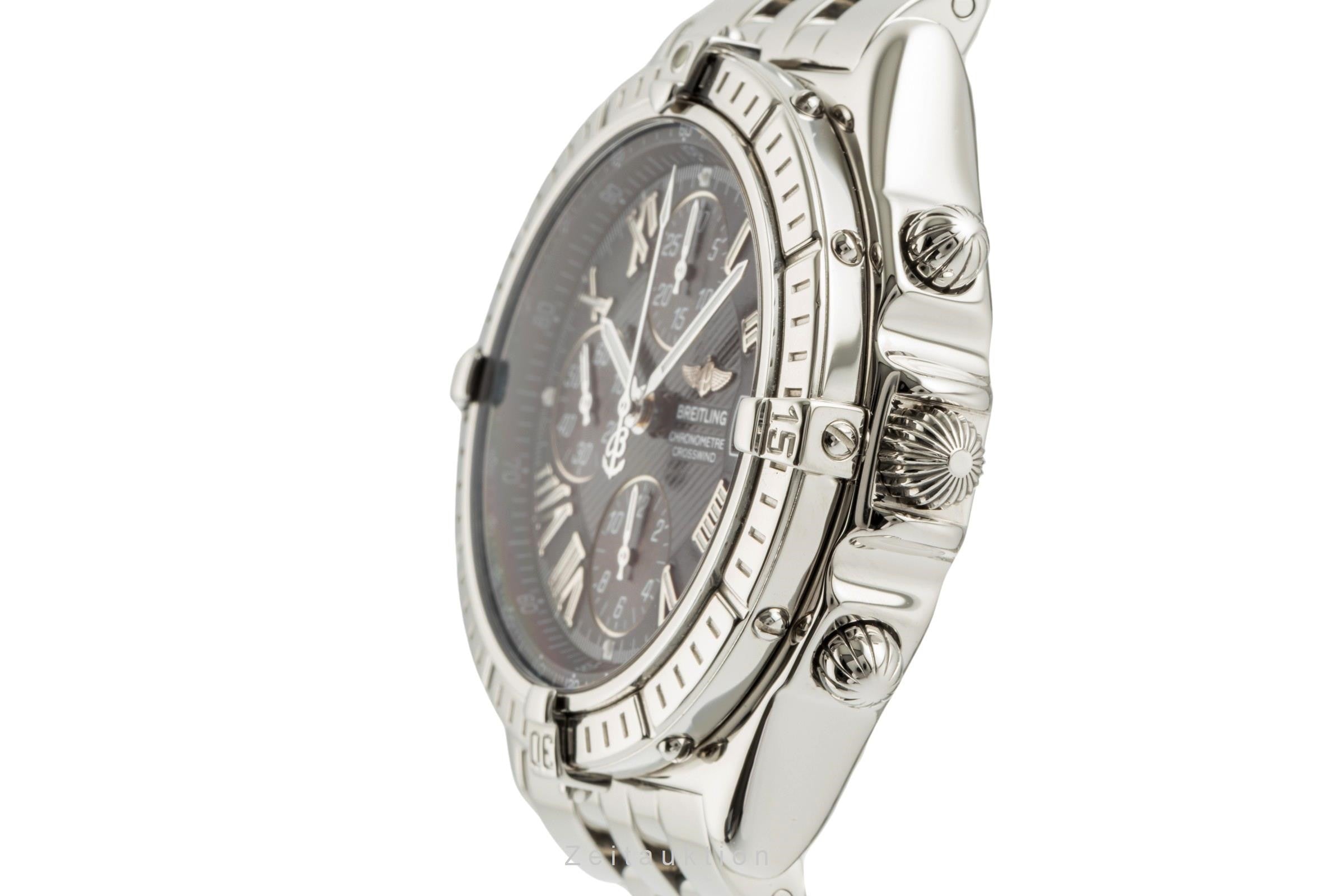 Breitling Crosswind chronograph steel automatic men's watch A13355 LP: 7900EUR  [2401379]