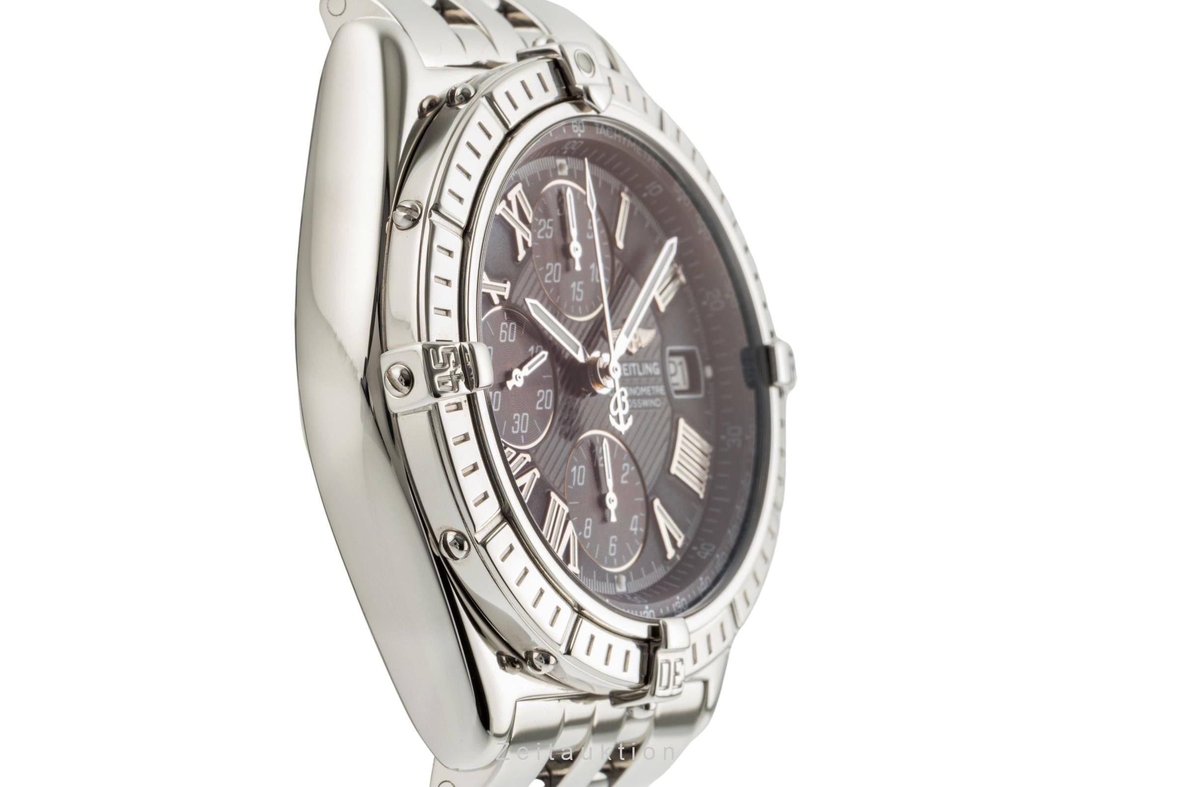 Breitling Crosswind chronograph steel automatic men's watch A13355 LP: 7900EUR  [2401379]