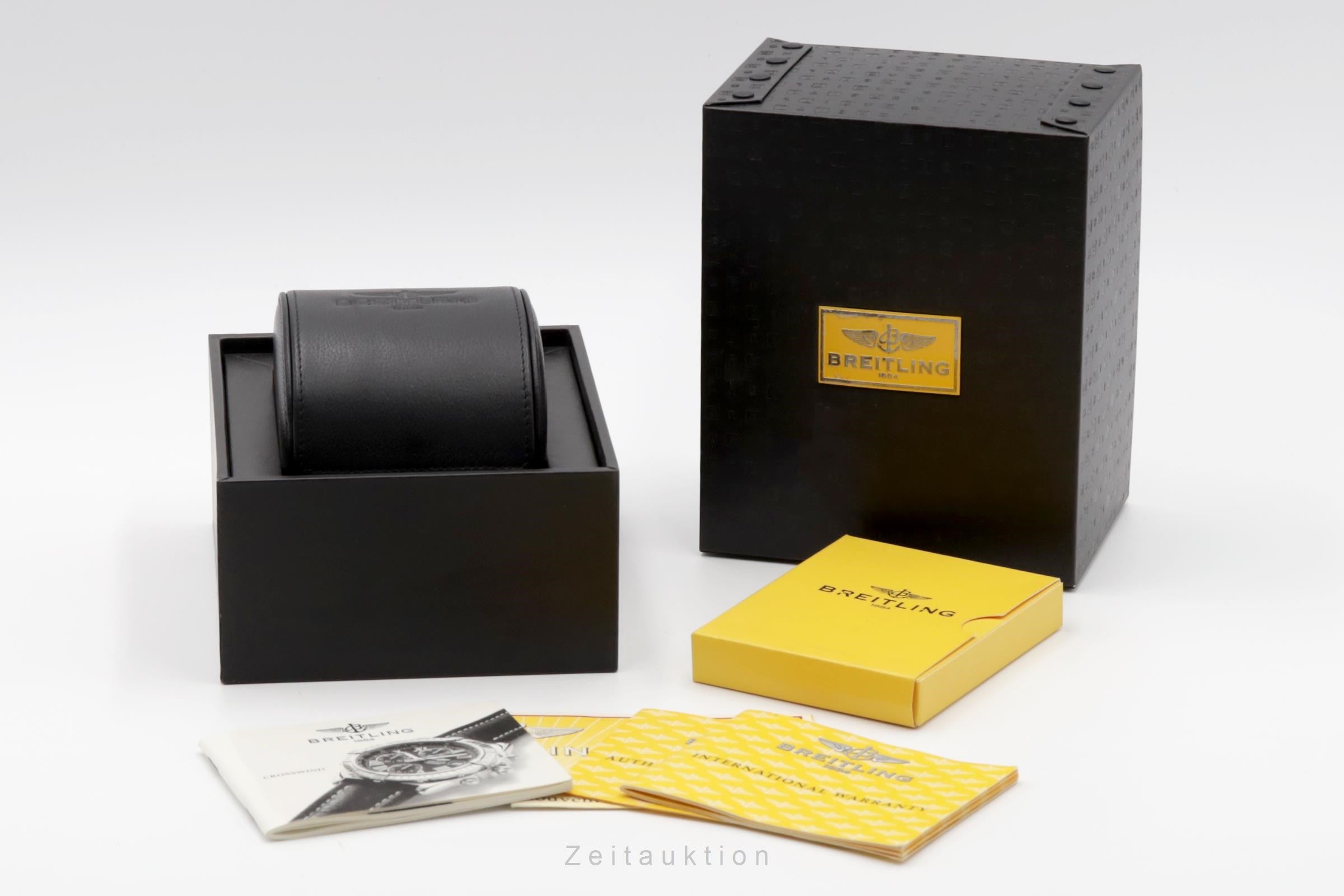 Breitling Crosswind chronograph steel automatic men's watch A13355 LP: 7900EUR  [2401379]