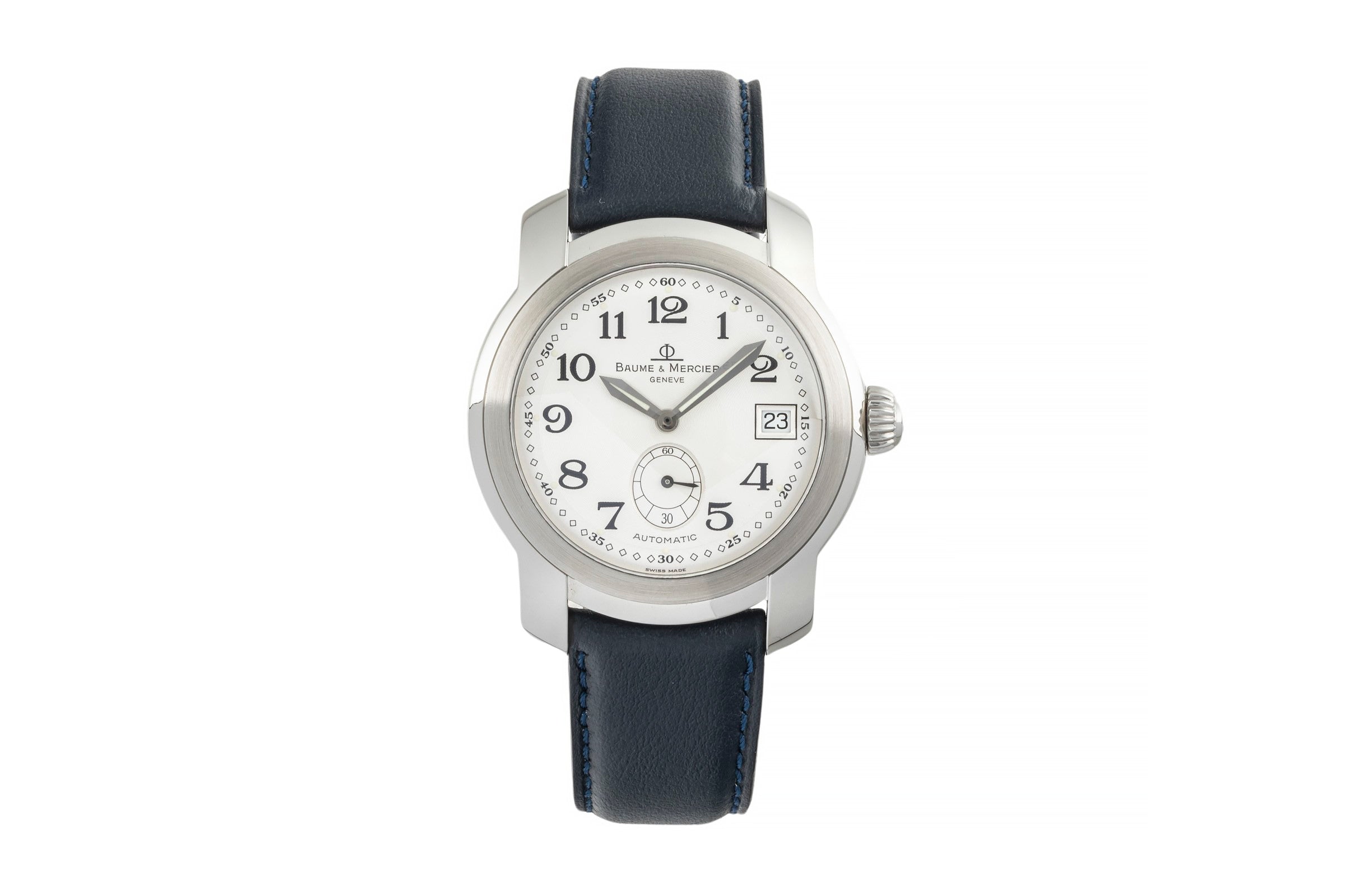 Baume & Mercier Capeland acero automático reloj para caballeros MV045221 LP: 1990EUR  [2401395]