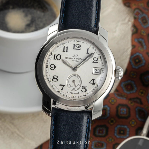 Baume & Mercier Capeland acero automático reloj para caballeros MV045221 LP: 1990EUR  [2401395]