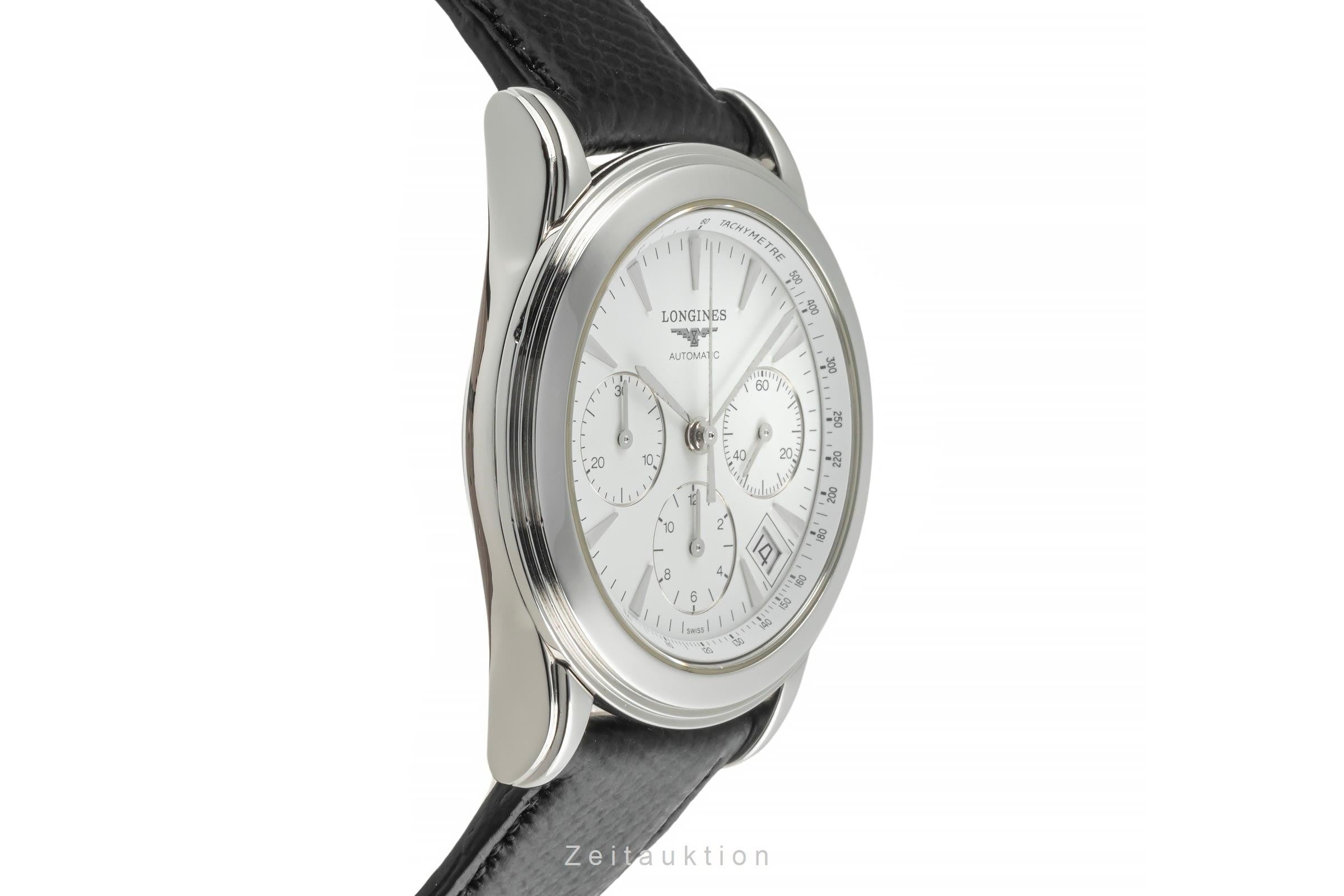 Longines Flagship chronograph steel automatic men's watch L4.718.4  [2401396]