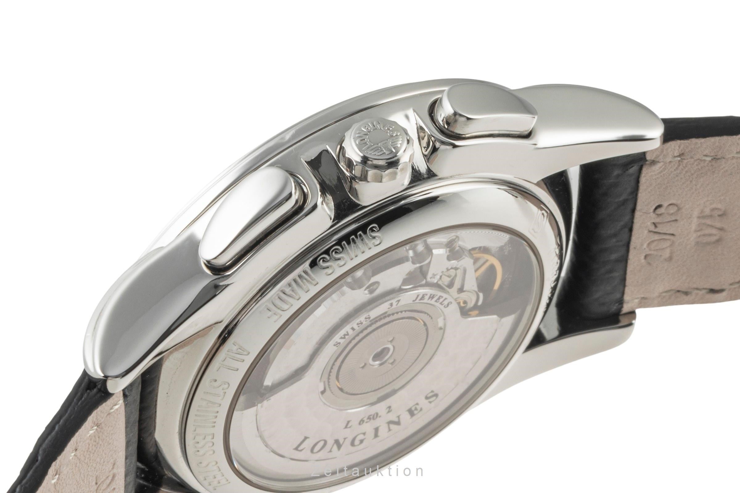 Longines Flagship chronograph steel automatic men's watch L4.718.4  [2401396]