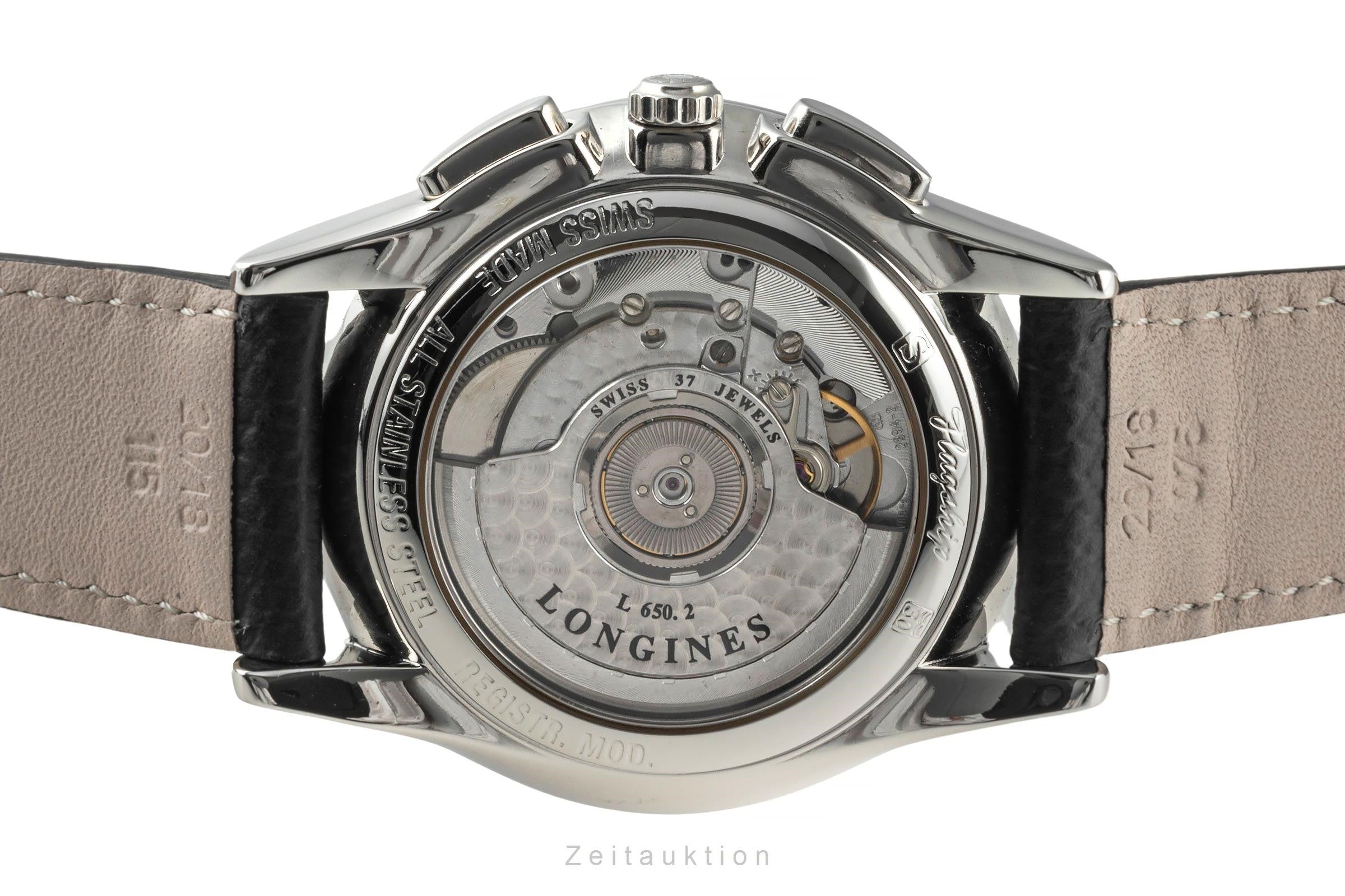 Longines Flagship chronograph steel automatic men's watch L4.718.4  [2401396]