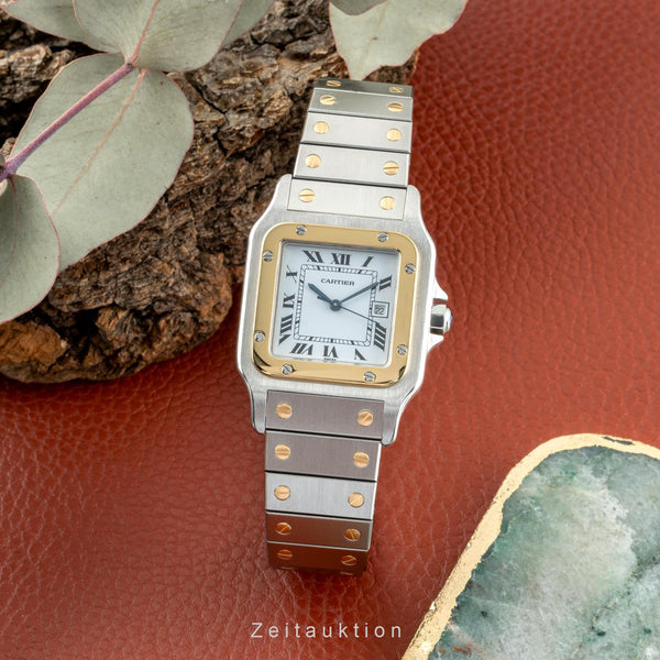 Cartier Santos acciaio / oro automatismo orologio da uomo 2961  [2401403]