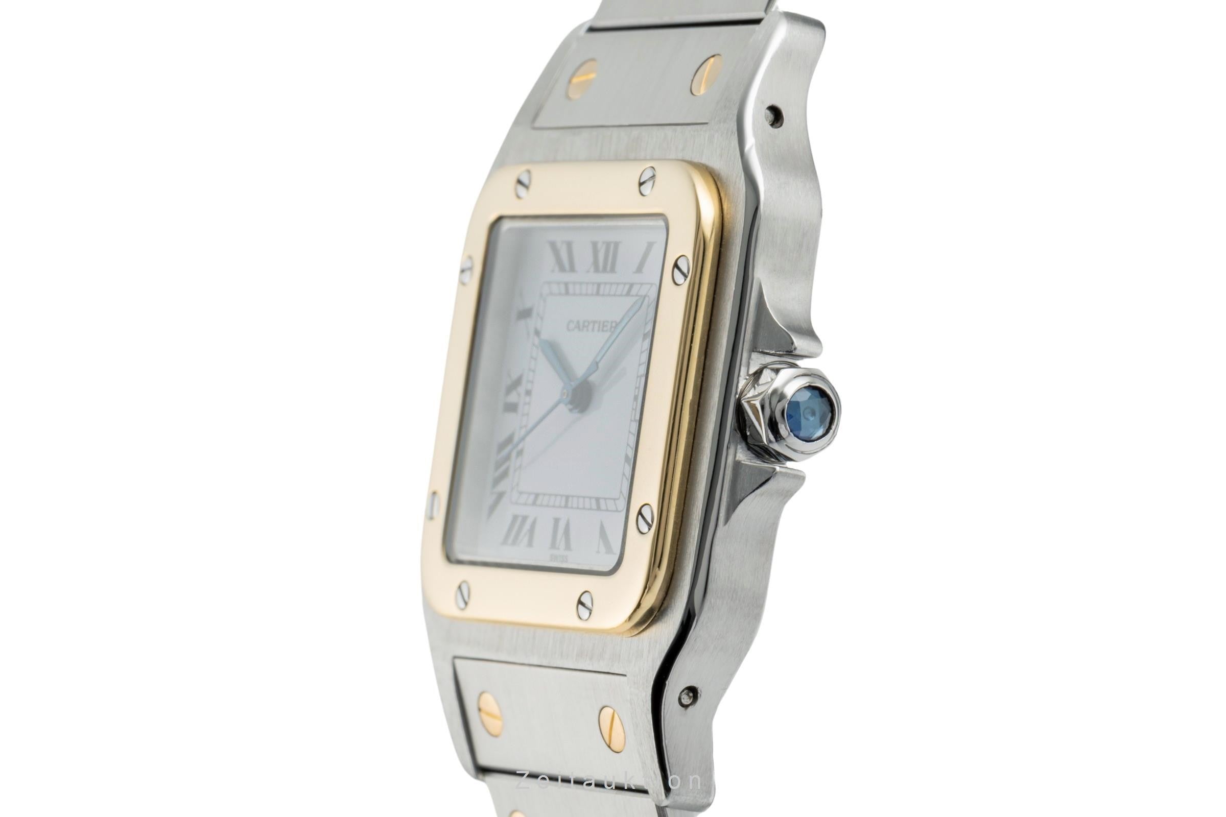 Cartier Santos acciaio / oro automatismo orologio da uomo 2961  [2401403]