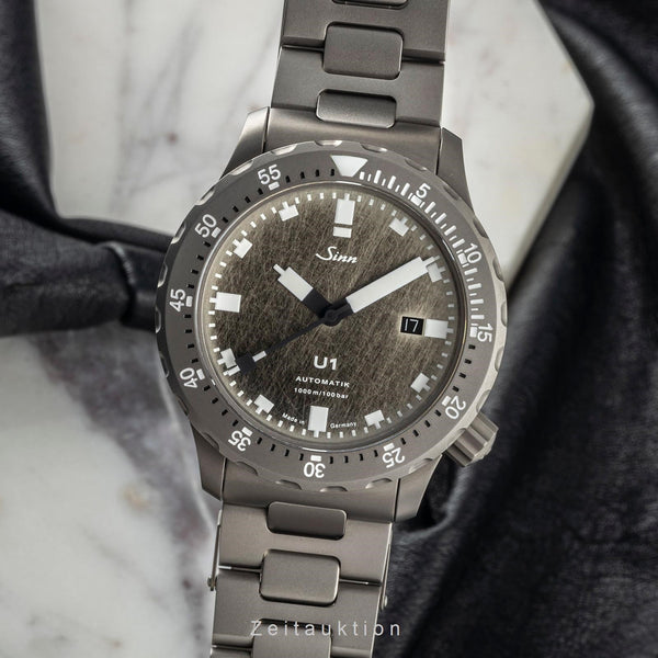Sinn U1 DS Taucheruhr Edelstahl Automatik Ref 1010.0351 B&P 2021 Limited Edition [2401425]