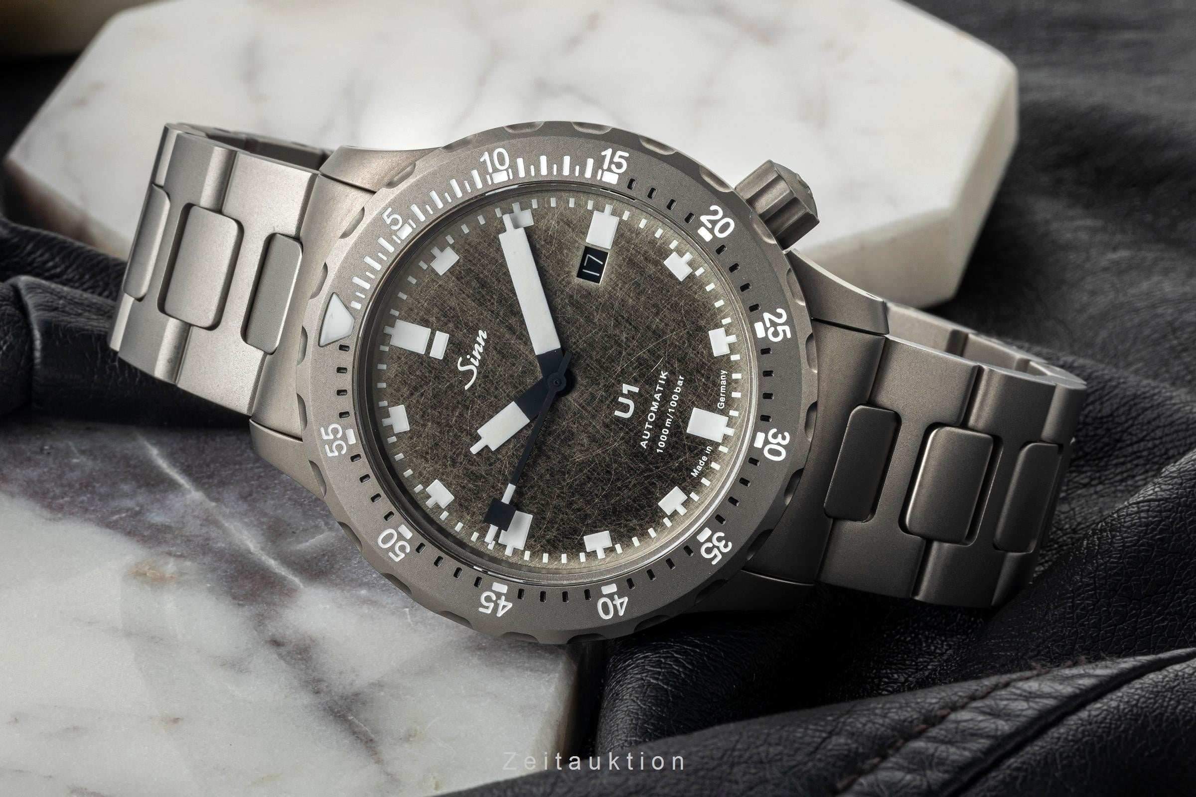 Sinn U1 DS Taucheruhr Edelstahl Automatik Ref 1010.0351 B&P 2021 Limited Edition [2401425]