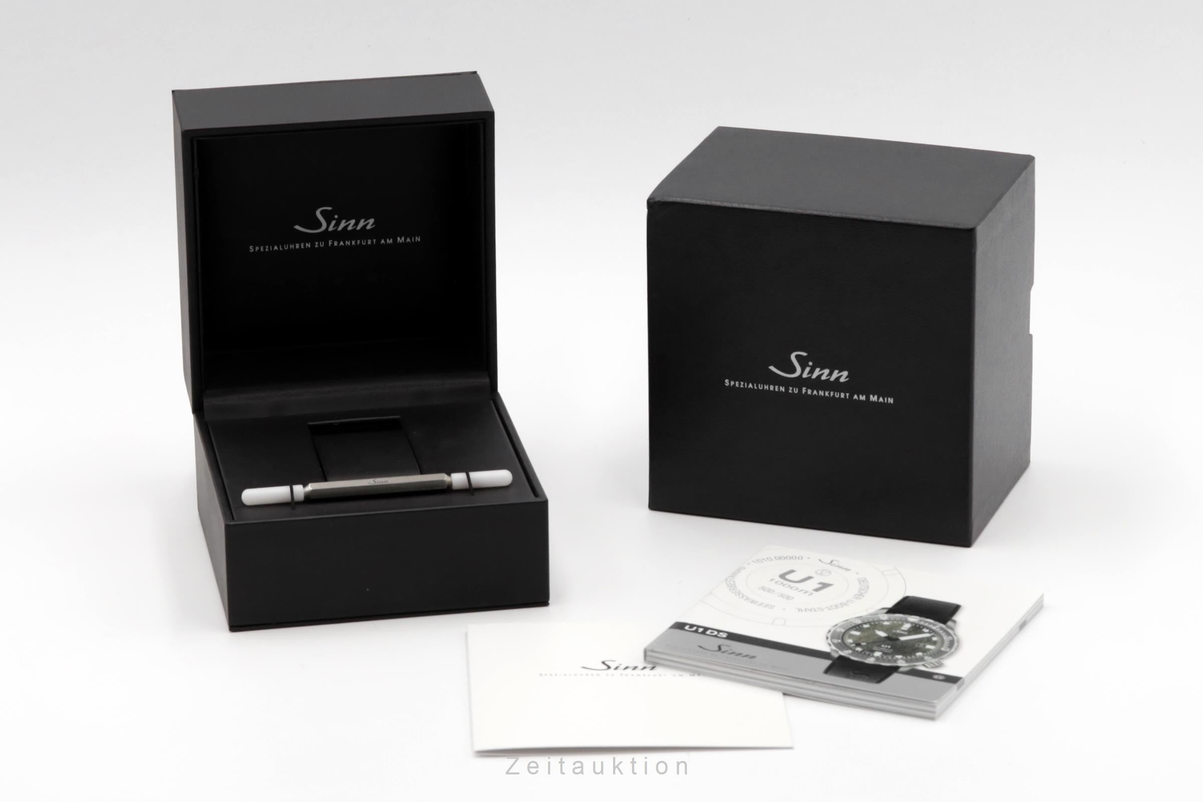Sinn U1 DS Taucheruhr Edelstahl Automatik Ref 1010.0351 B&P 2021 Limited Edition [2401425]