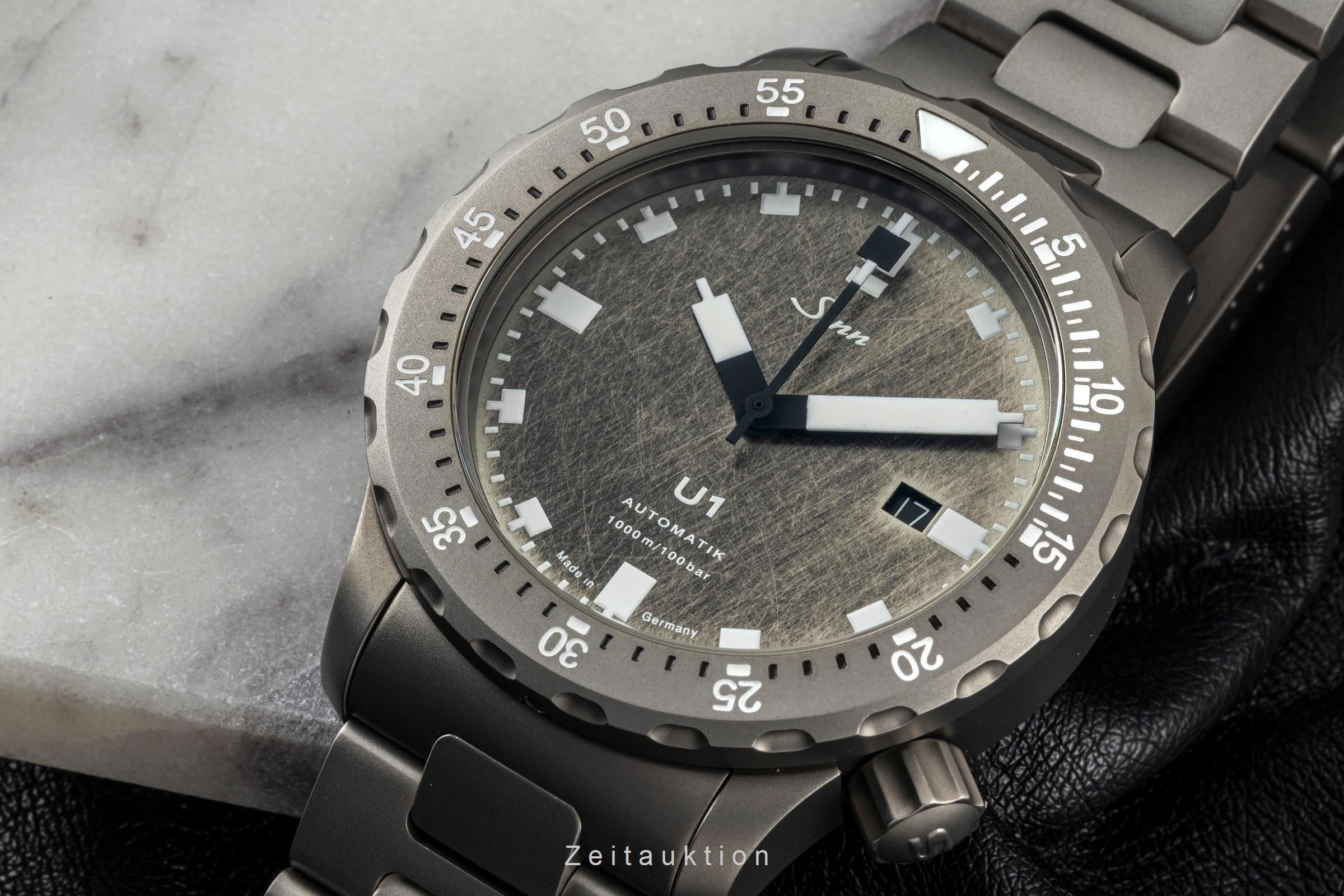 Sinn U1 DS Taucheruhr Edelstahl Automatik Ref 1010.0351 B&P 2021 Limited Edition [2401425]