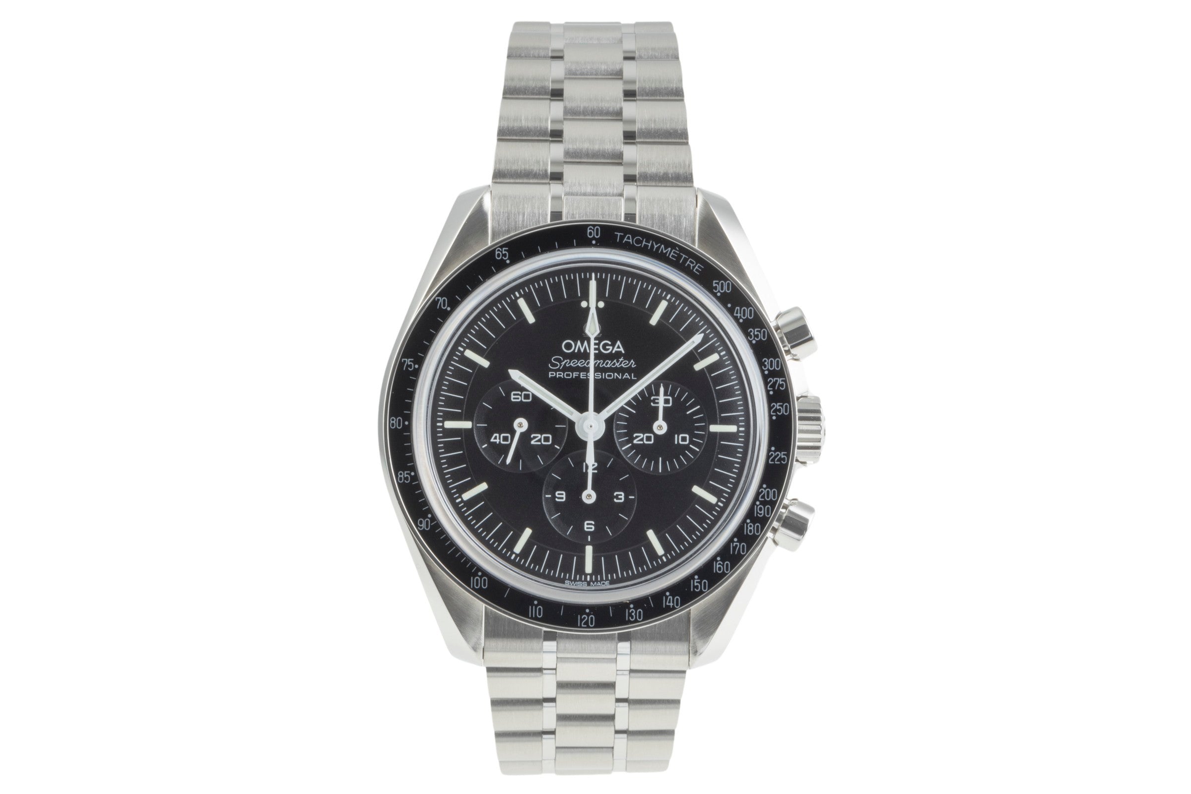 Omega Speedmaster Moonwatch cronografo acciaio carica manuale orologio da uomo 310.30.42.50.01.002 LP: 8700EUR  [2401440]