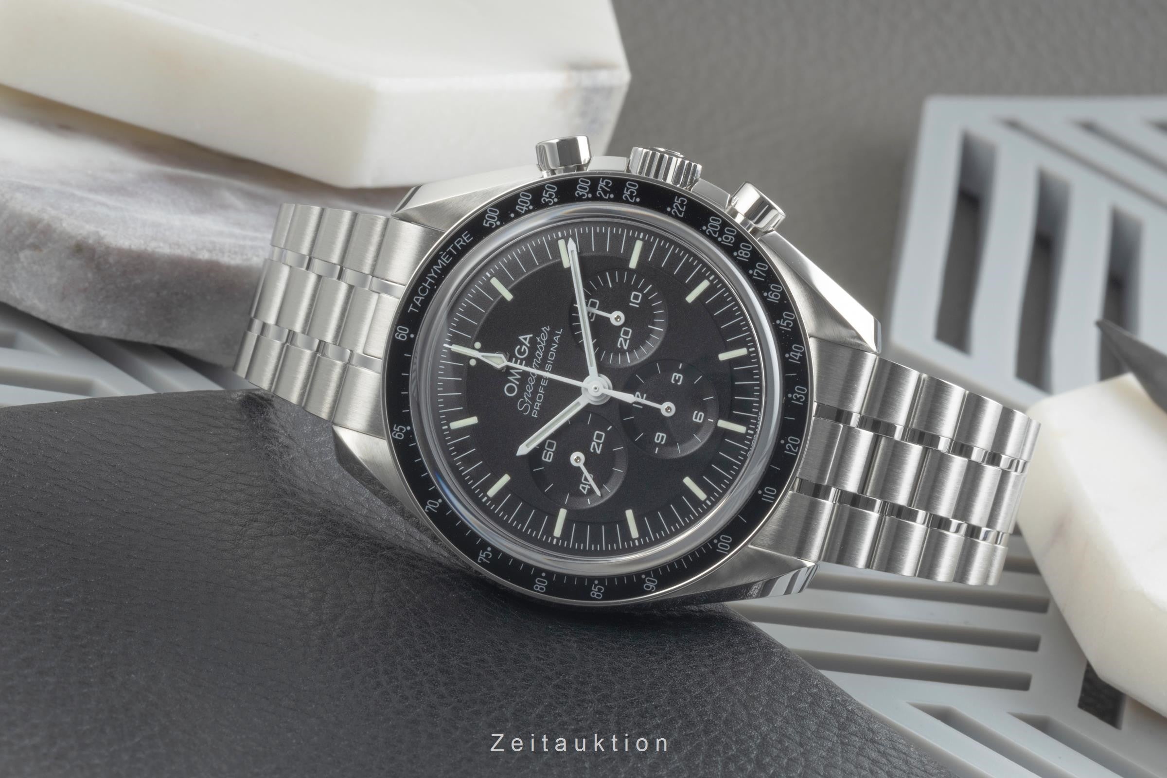 Omega Speedmaster Moonwatch cronografo acciaio carica manuale orologio da uomo 310.30.42.50.01.002 LP: 8700EUR  [2401440]
