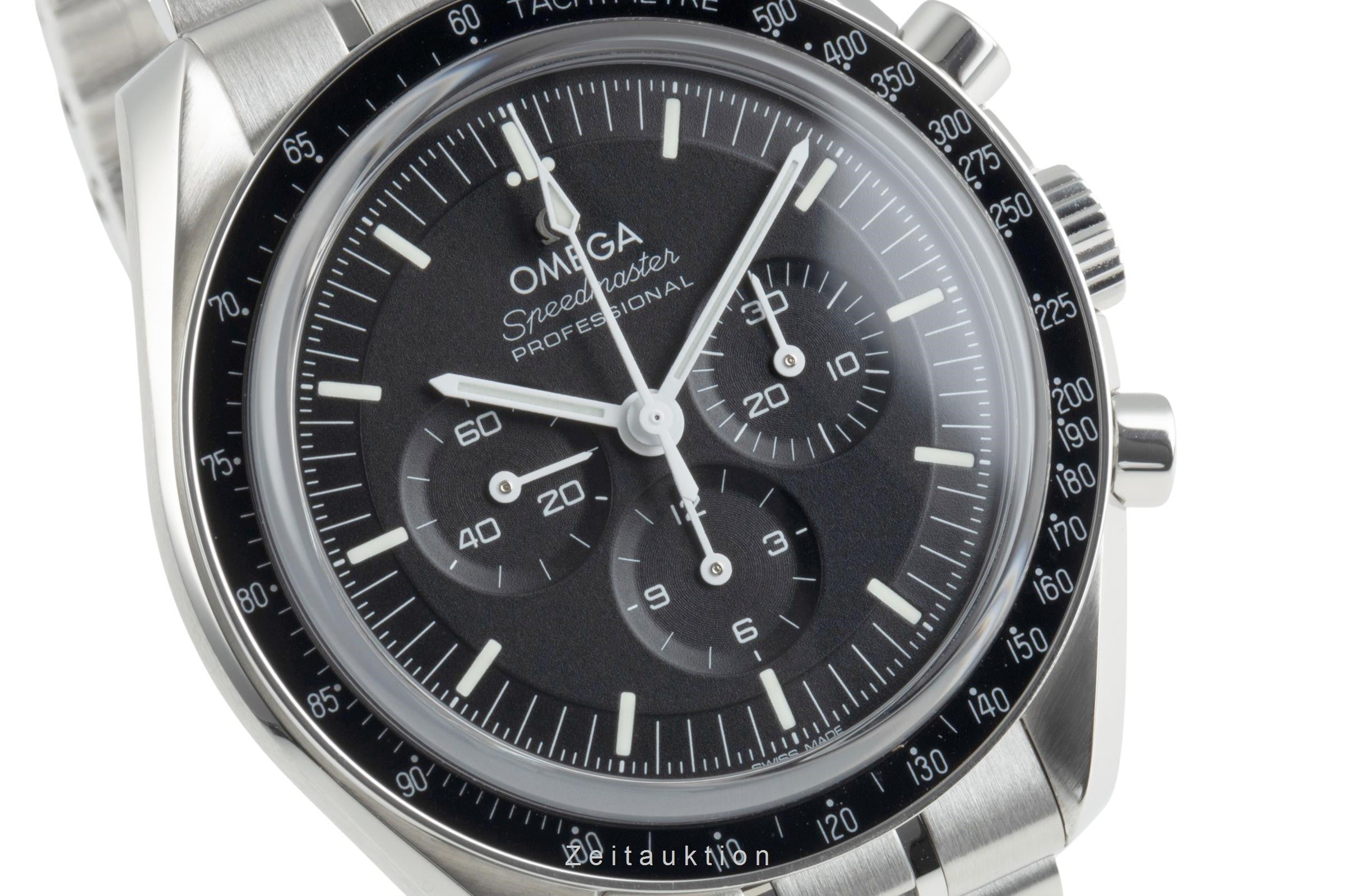 Omega Speedmaster Moonwatch cronografo acciaio carica manuale orologio da uomo 310.30.42.50.01.002 LP: 8700EUR  [2401440]