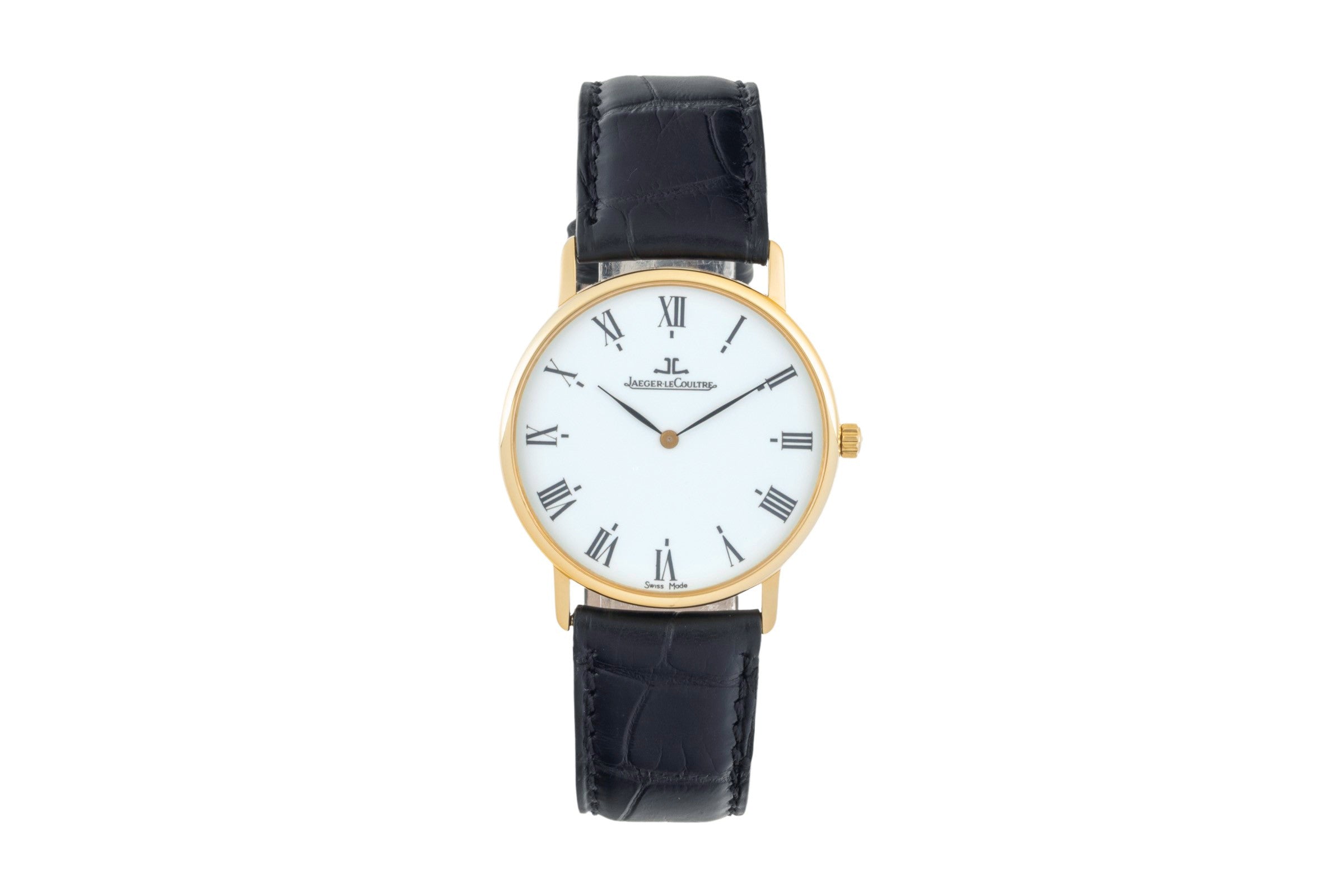 Jaeger LeCoultre Classique Ultra Thin oro 18 ct quarzo orologio da uomo 111.1.09  [2401475]