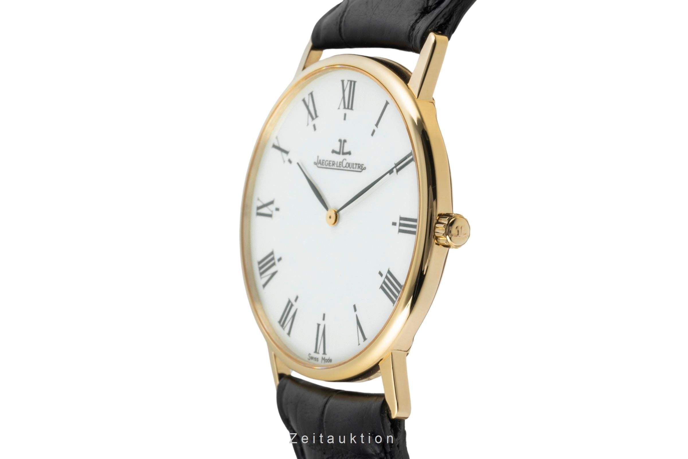 Jaeger LeCoultre Classique Ultra Thin oro 18 ct quarzo orologio da uomo 111.1.09  [2401475]