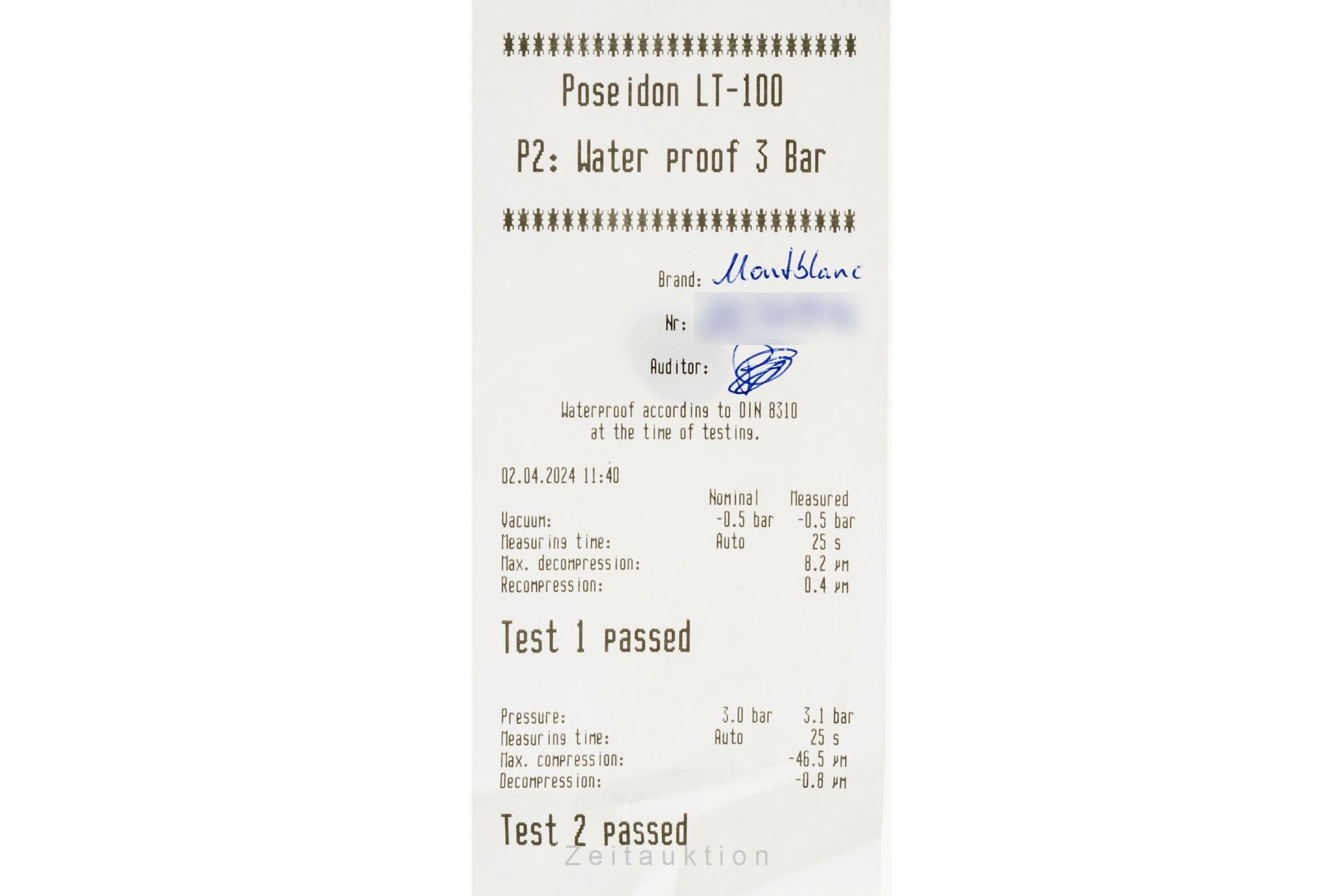 Montblanc TimeWalker TwinFly Chronograph Chronograph Automatik Herrenuhr 7175  [2401551]