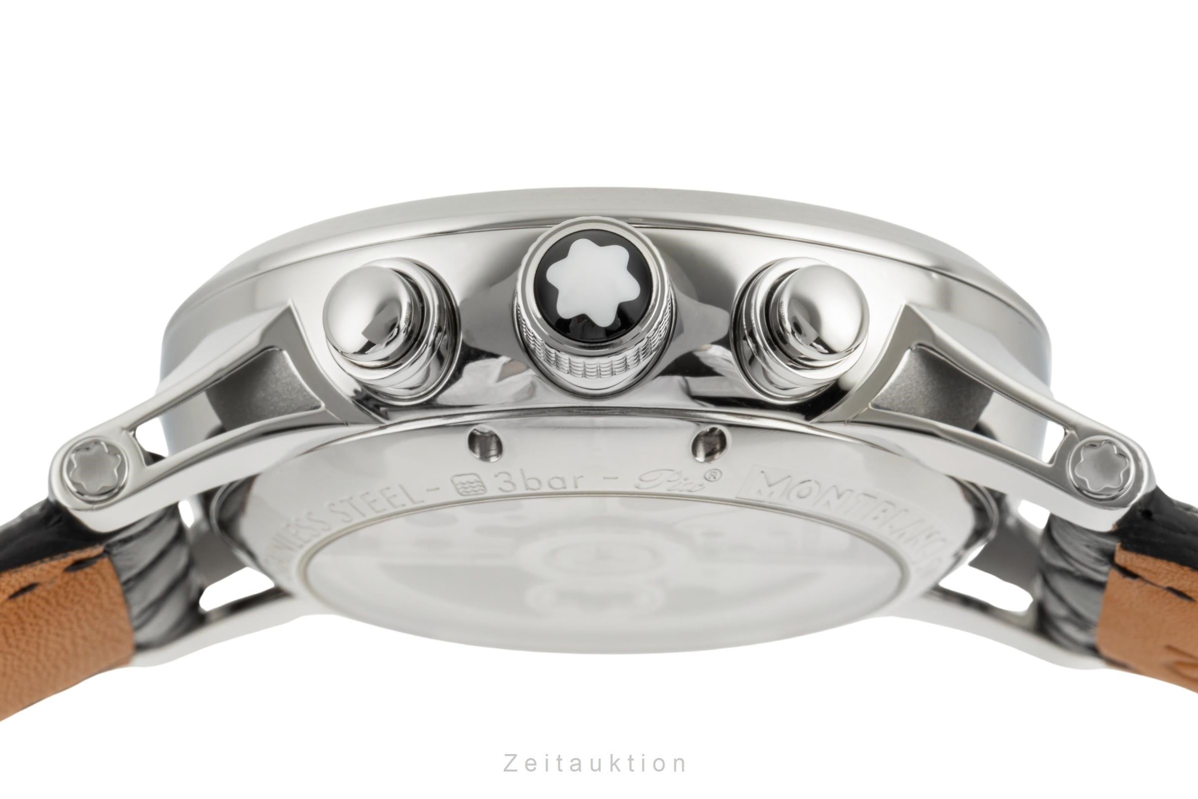 Montblanc TimeWalker TwinFly Chronograph steel automatic Kal. MB