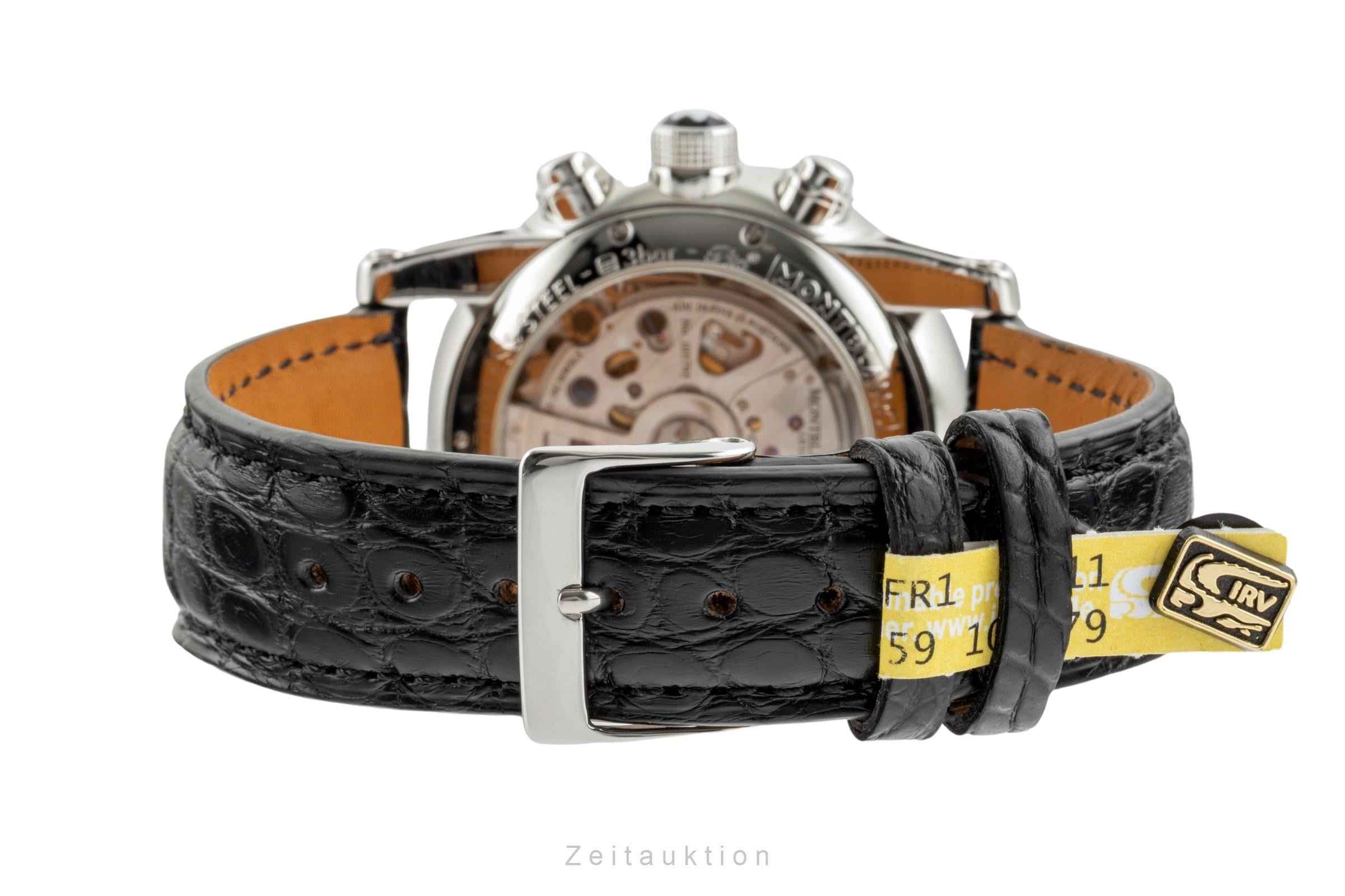 Montblanc TimeWalker TwinFly Chronograph steel automatic Kal. MB