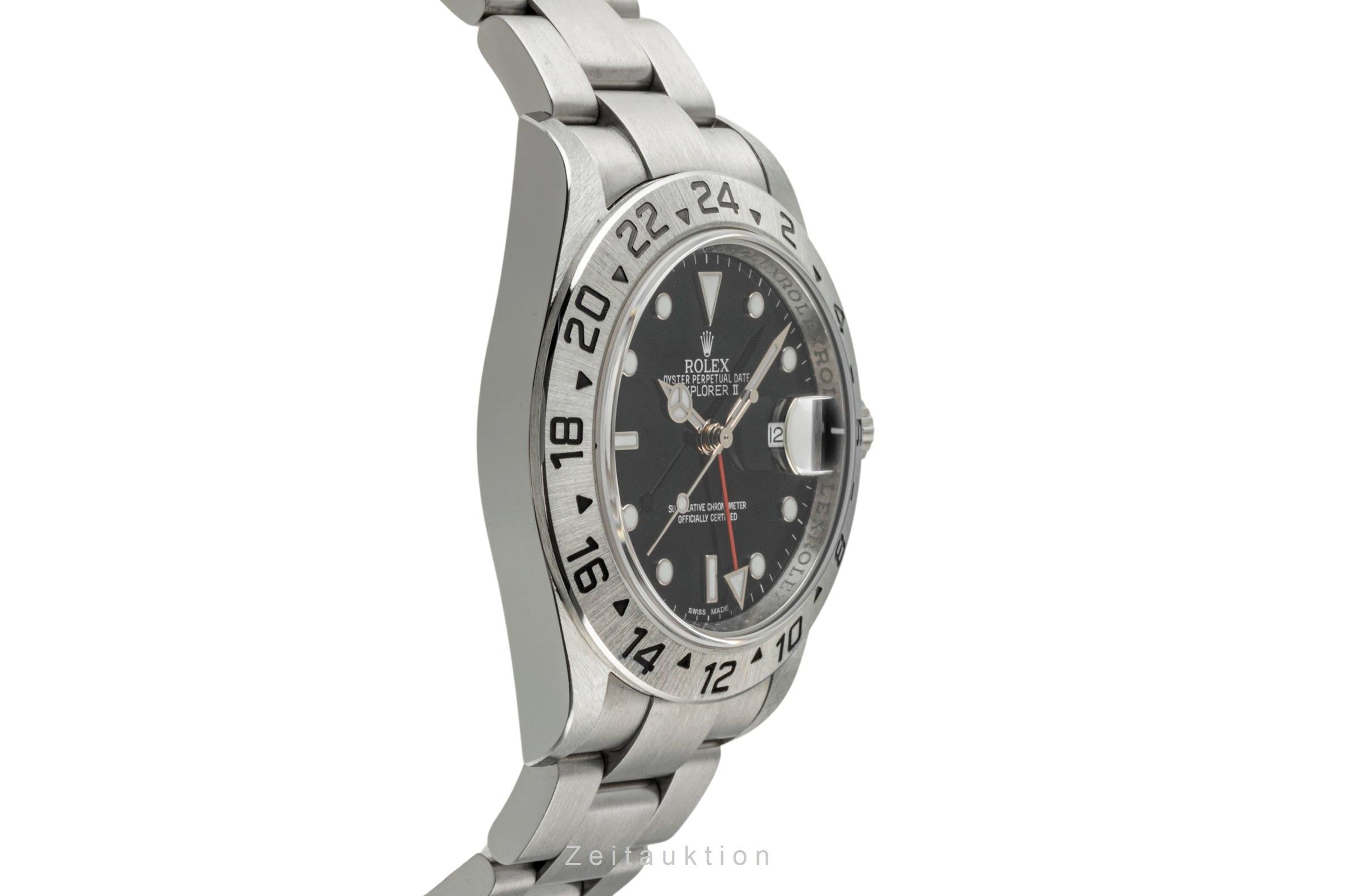 Rolex Explorer II steel automatic men's watch 16570T  [2401595]
