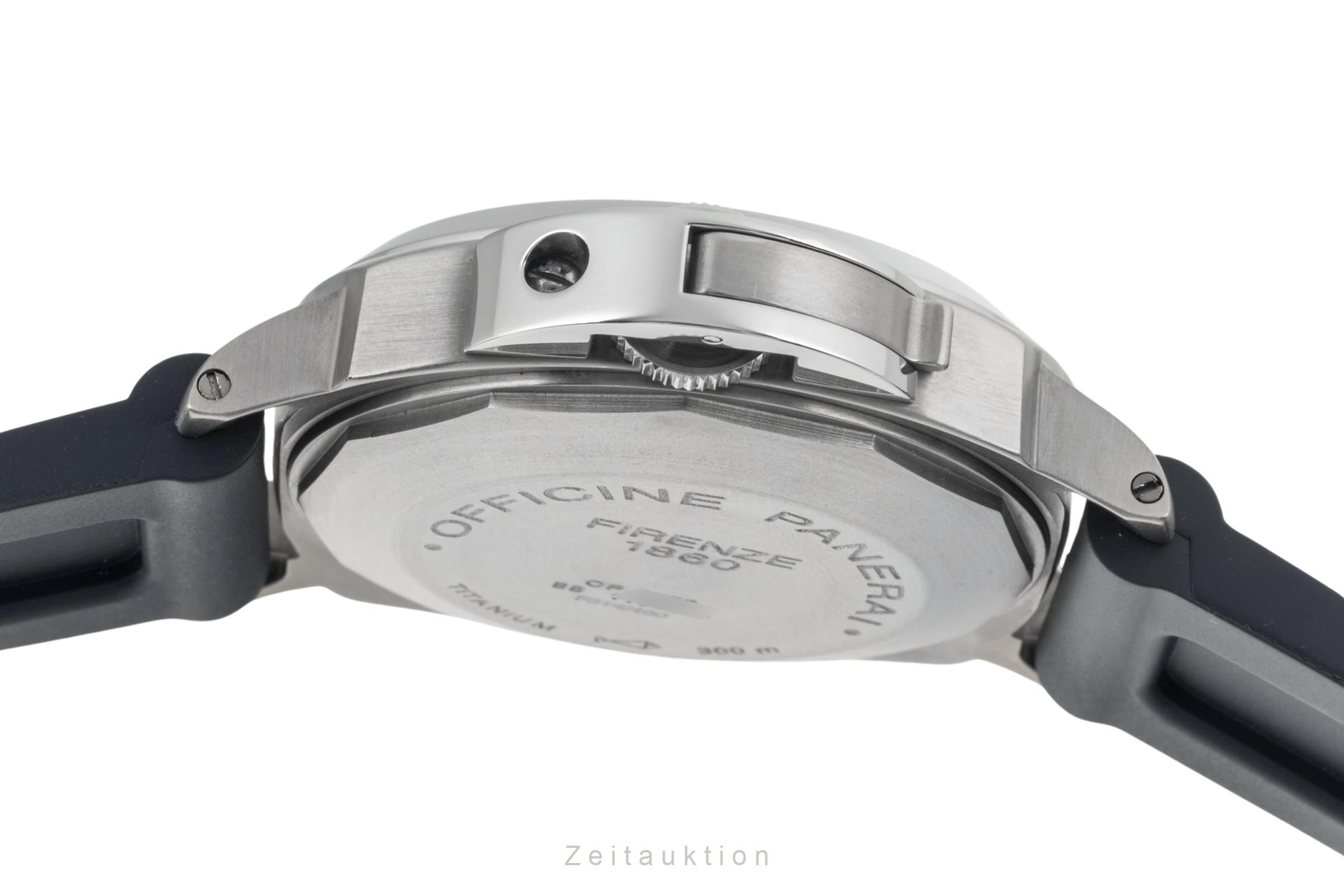 Panerai Luminor Marina acero / titanio automático reloj para caballeros PAM00165  [2401621]