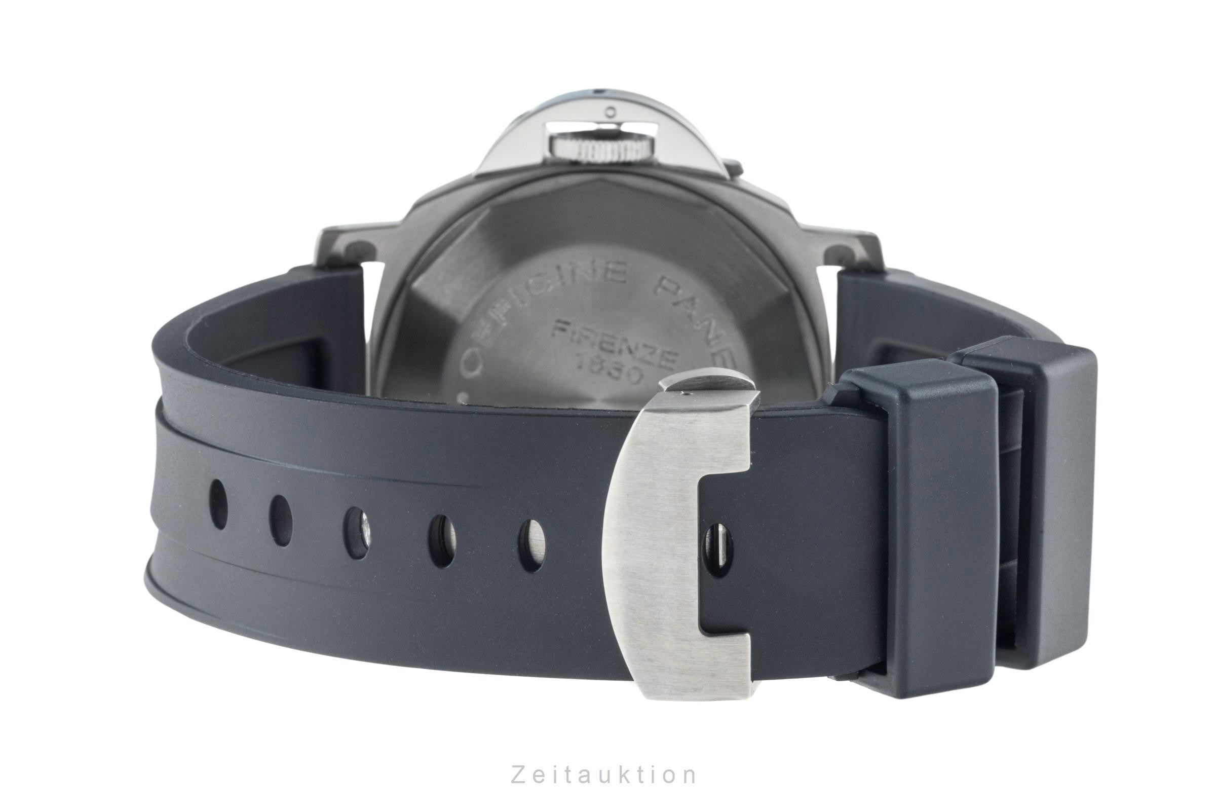 Panerai Luminor Marina acero / titanio automático reloj para caballeros PAM00165  [2401621]