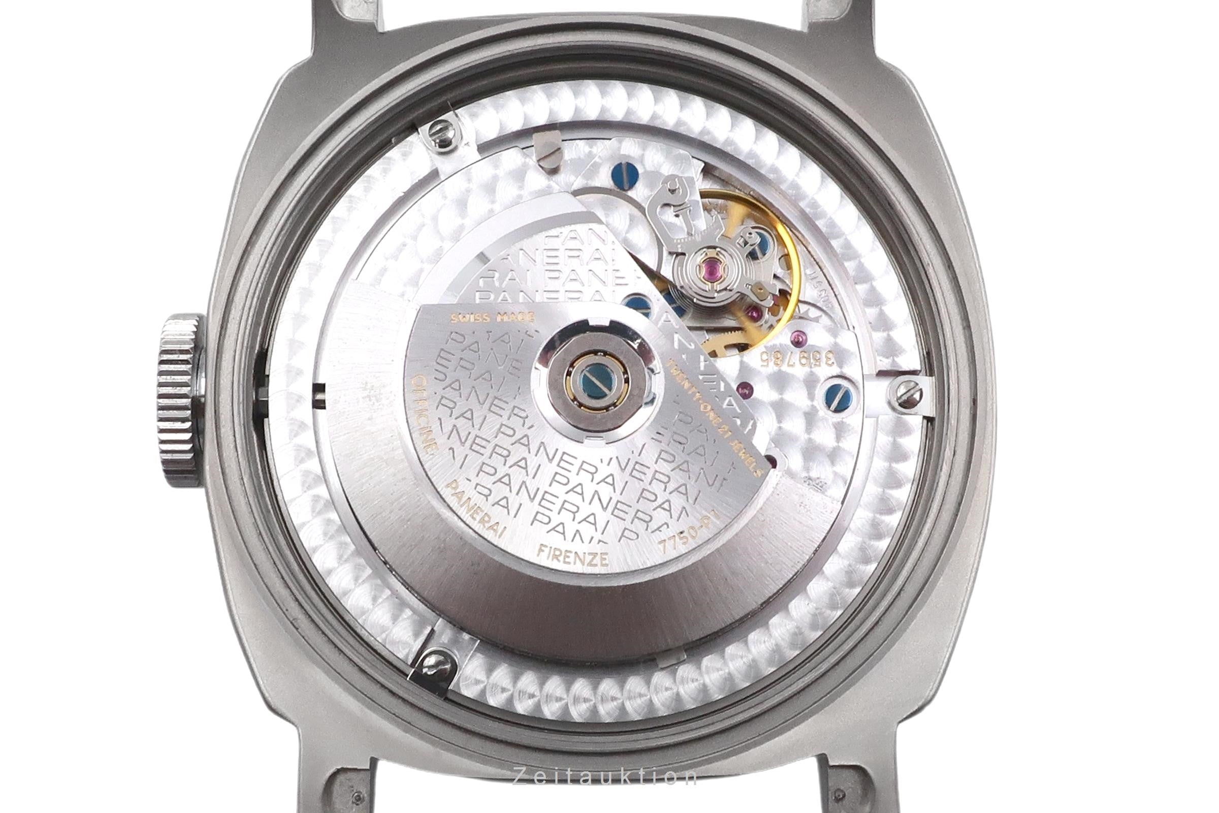 Panerai Luminor Marina acero / titanio automático reloj para caballeros PAM00165  [2401621]