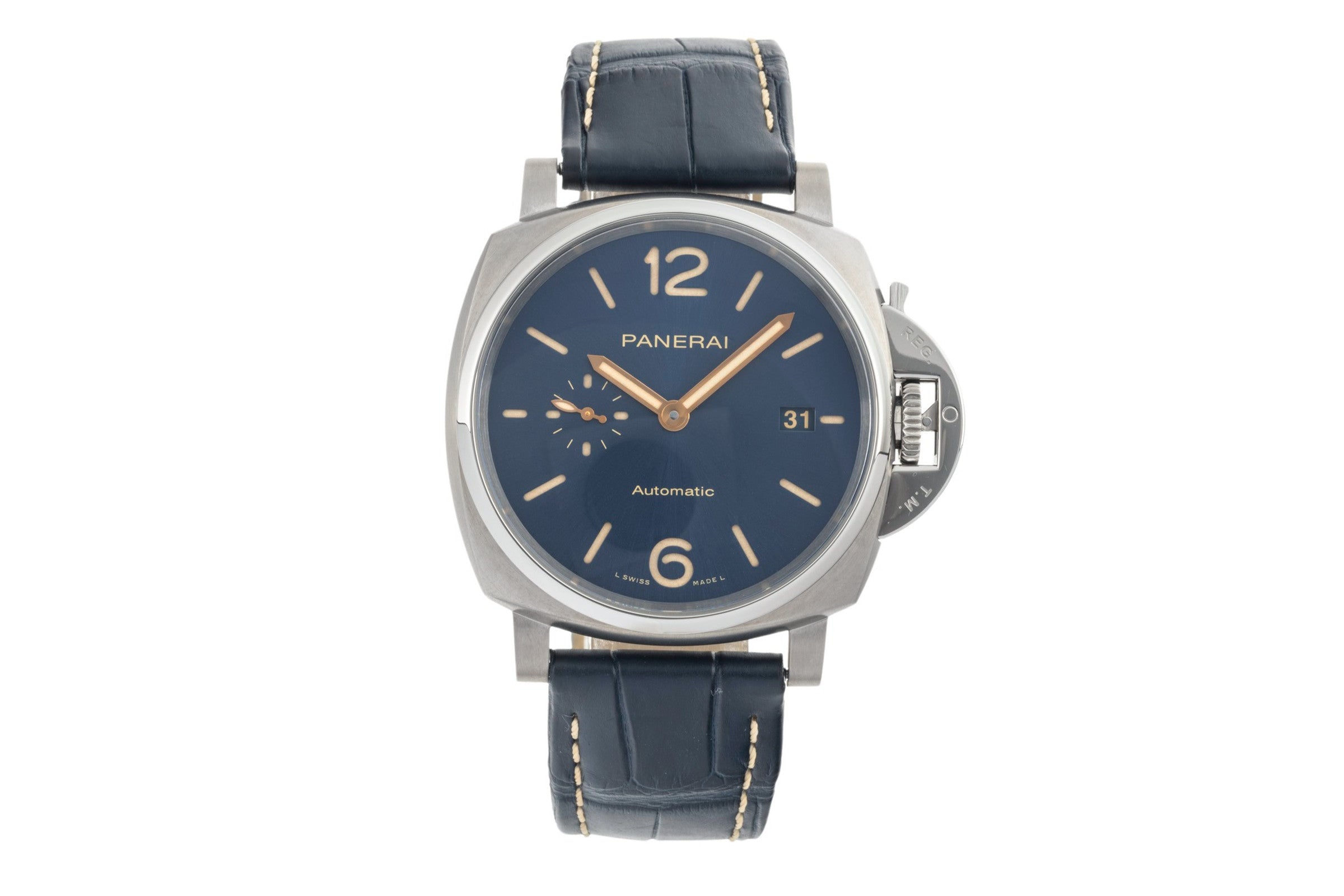 Panerai Luminor  titanium automatic men's watch PAM00927 LP: 7400EUR  [2401641]