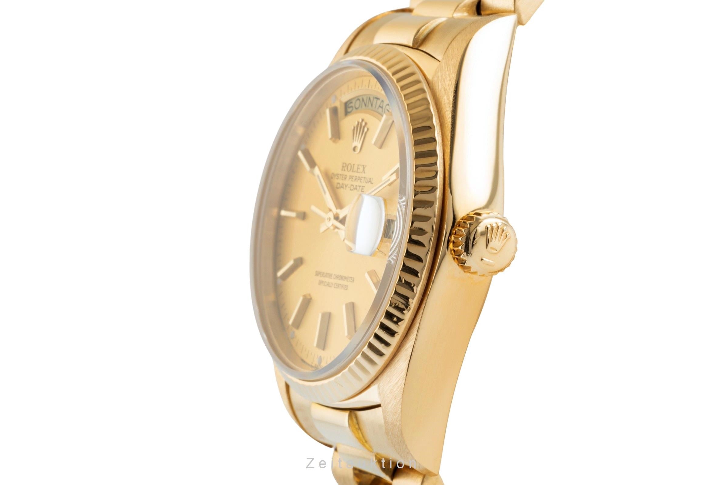 Rolex Day-Date 36 18k Gold Automatik Herrenuhr Ref. 18038 VP: 34400,- € [2401645]