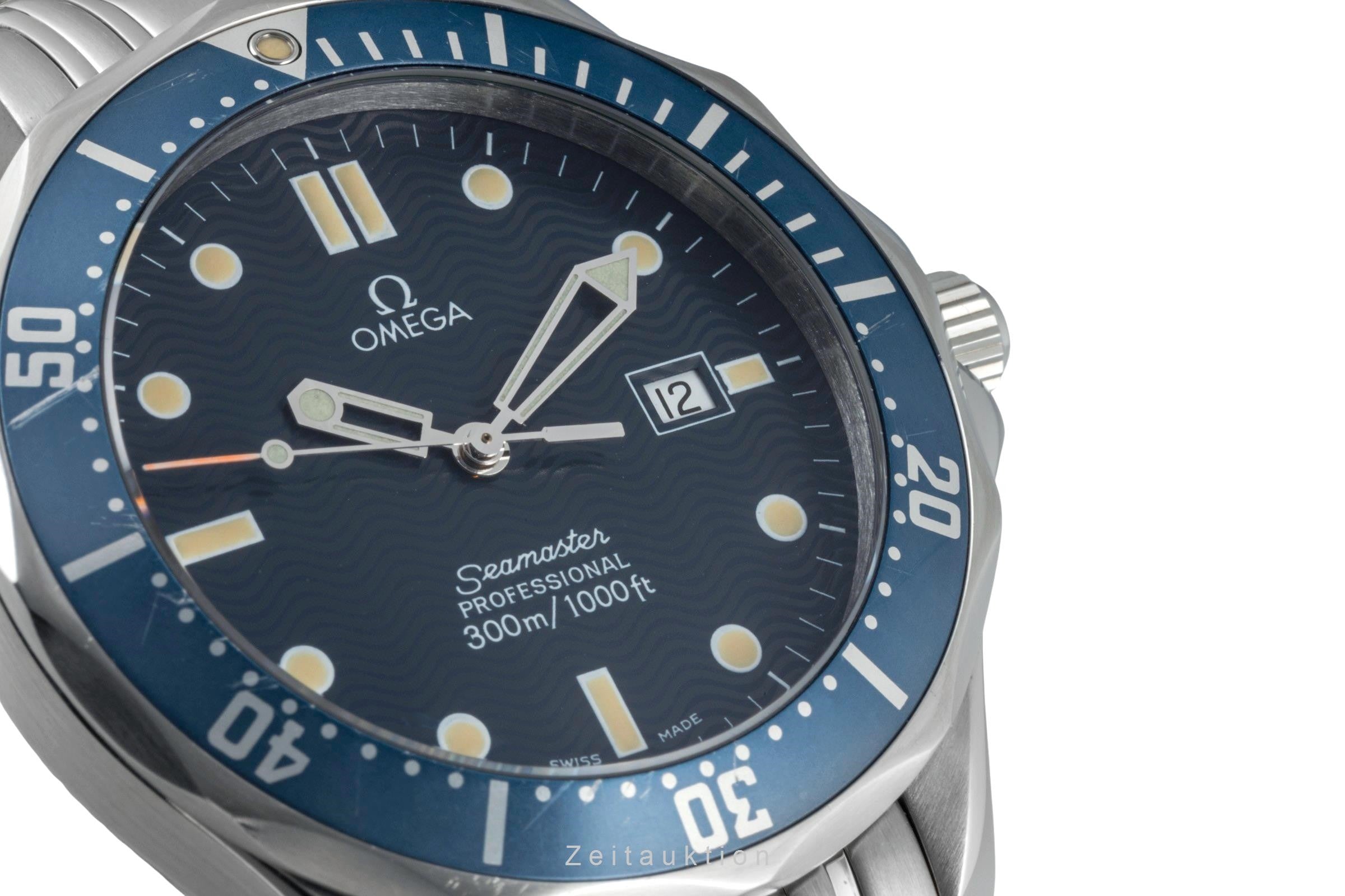 Omega Seamaster acier quartz 1538 2401655