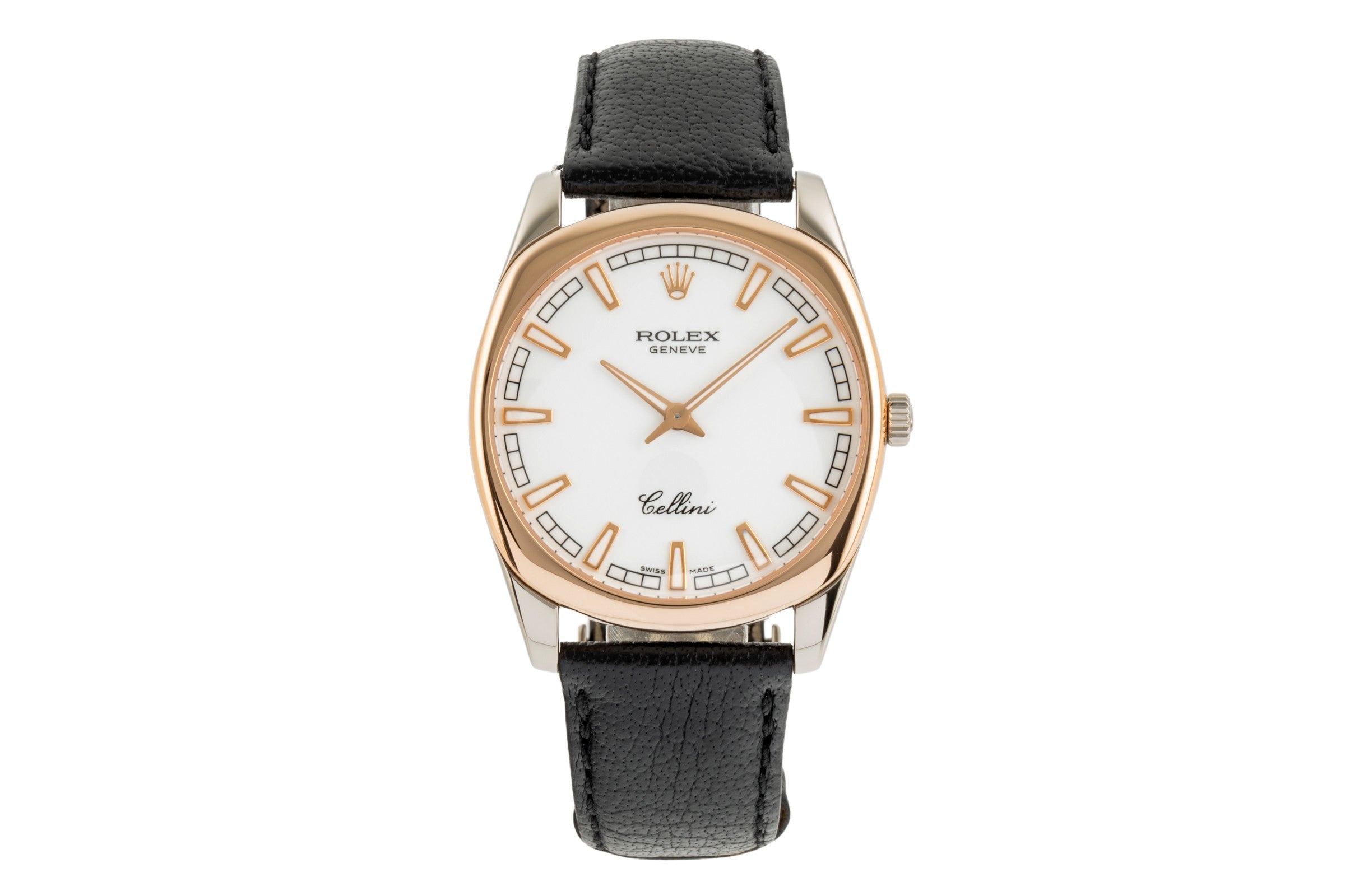 Rolex Cellini Danaos 18k (0,750) Gold Handaufzug Herrenuhr Ref. 4243/9 Papiere [2401667]