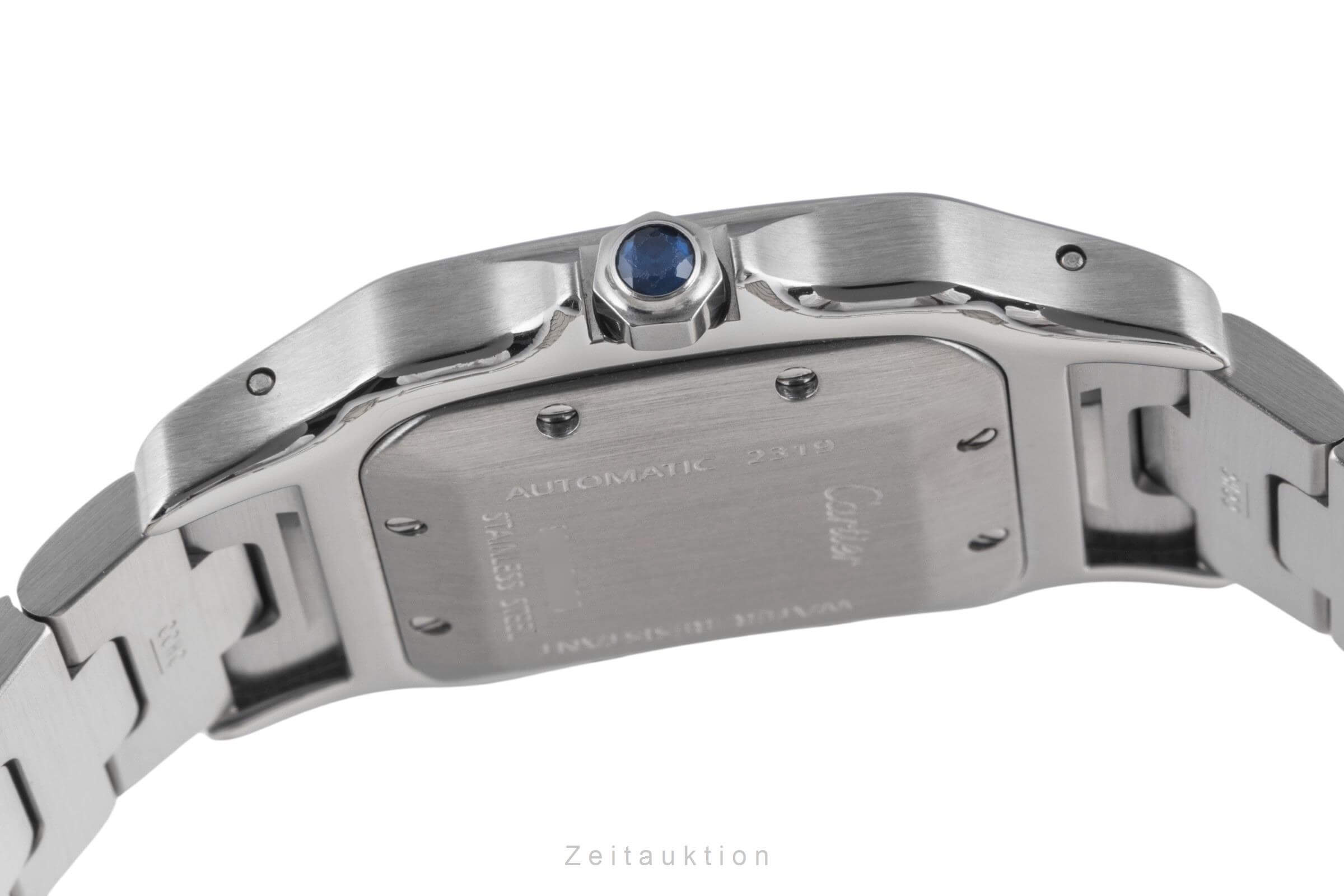 Cartier Santos steel automatic men's watch W20055D6, 2319  [2401734]