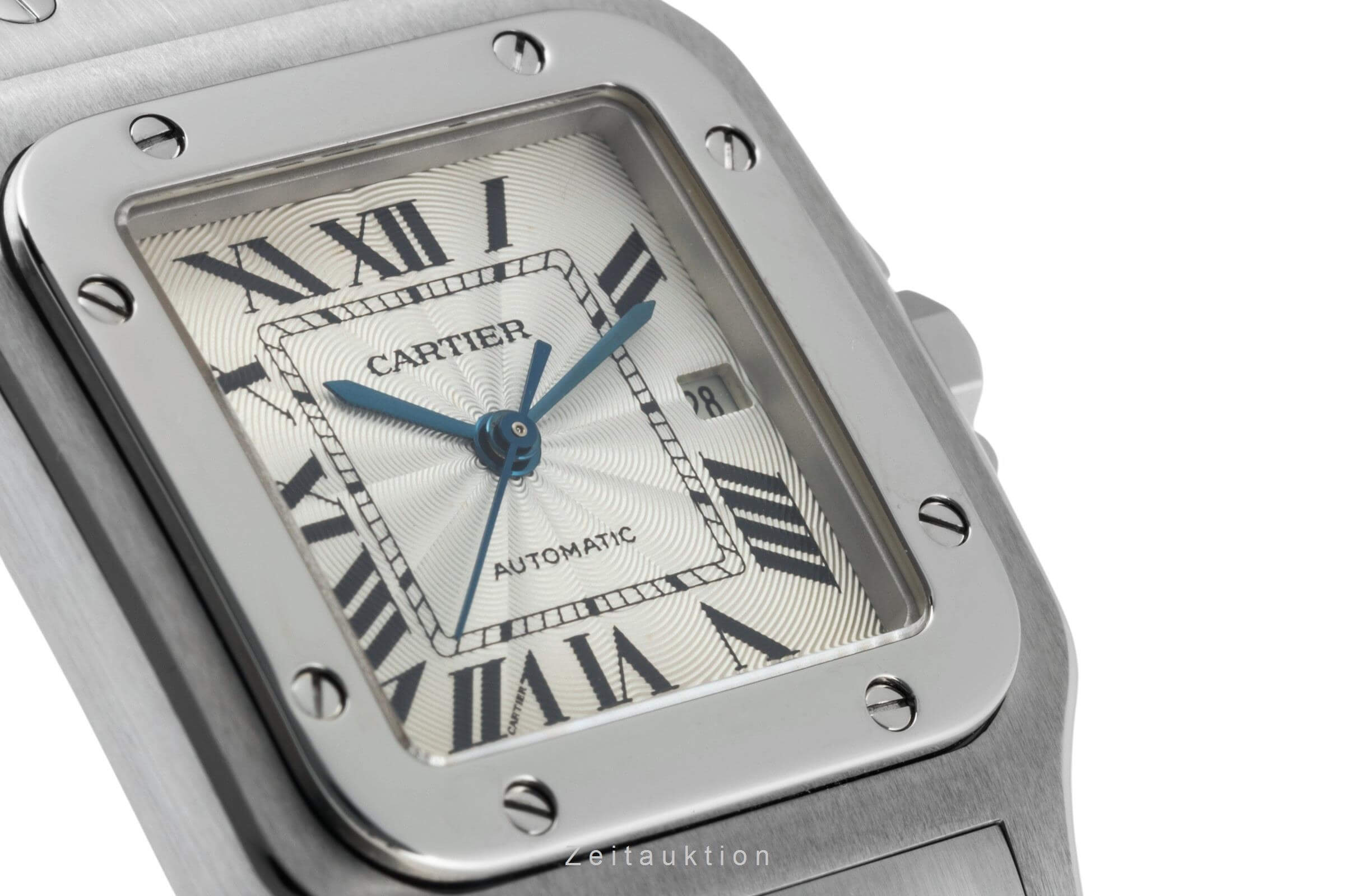 Cartier Santos steel automatic men's watch W20055D6, 2319  [2401734]
