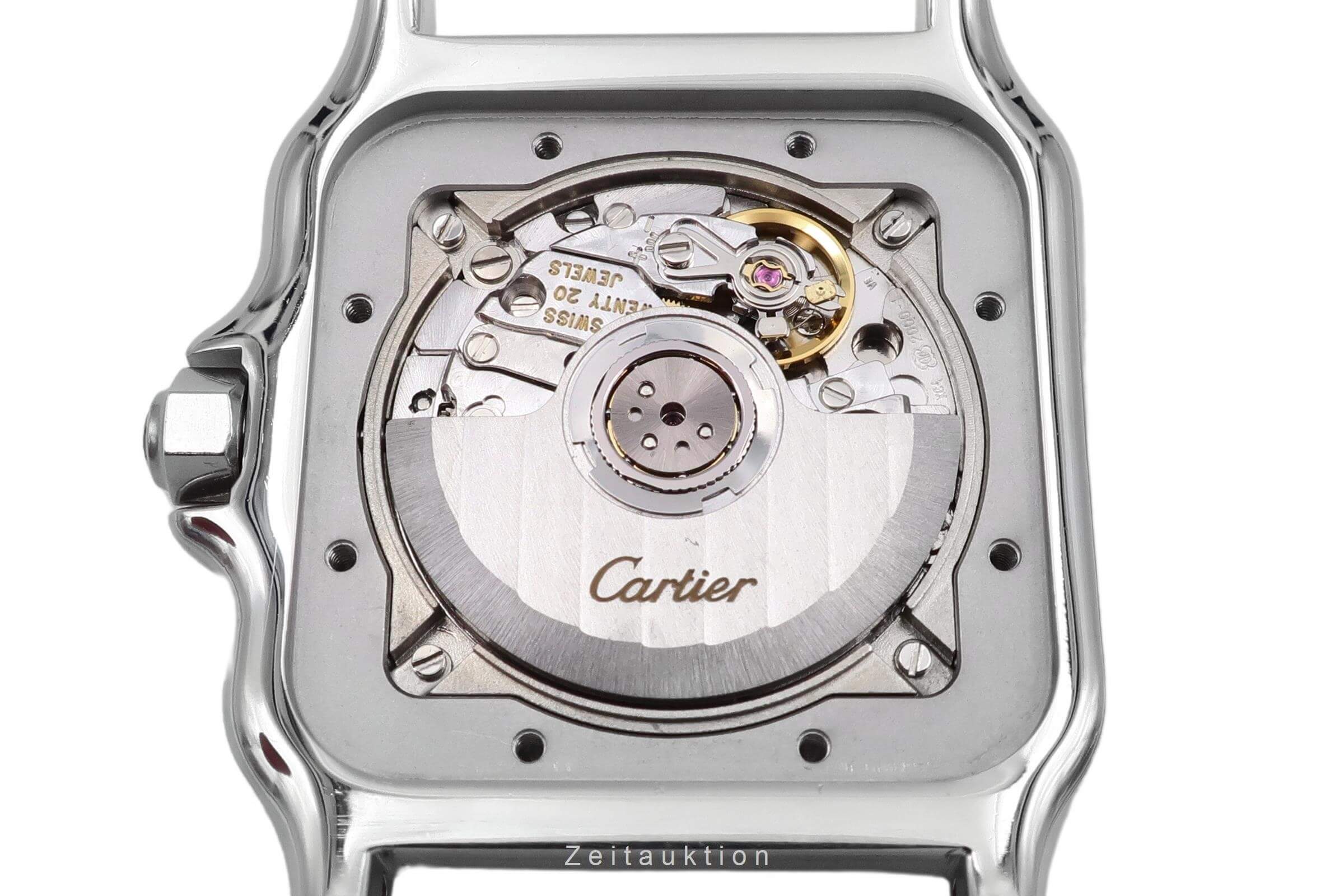 Cartier Santos steel automatic men's watch W20055D6, 2319  [2401734]